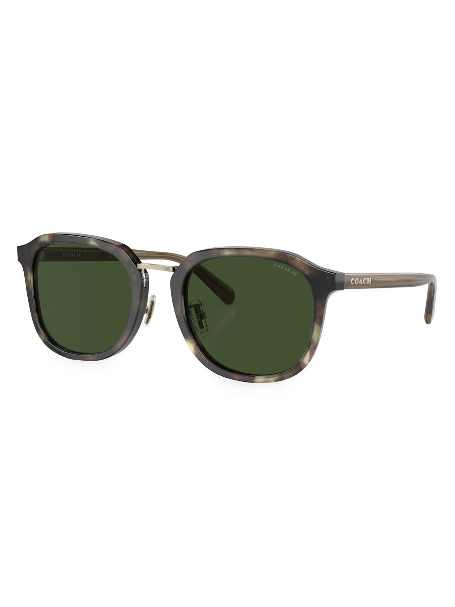 小物 174.COACH SUNGLASSES DARK OLIVE Coach HC8379U CL920 M (54 - 19) with Green lenses and Green frame