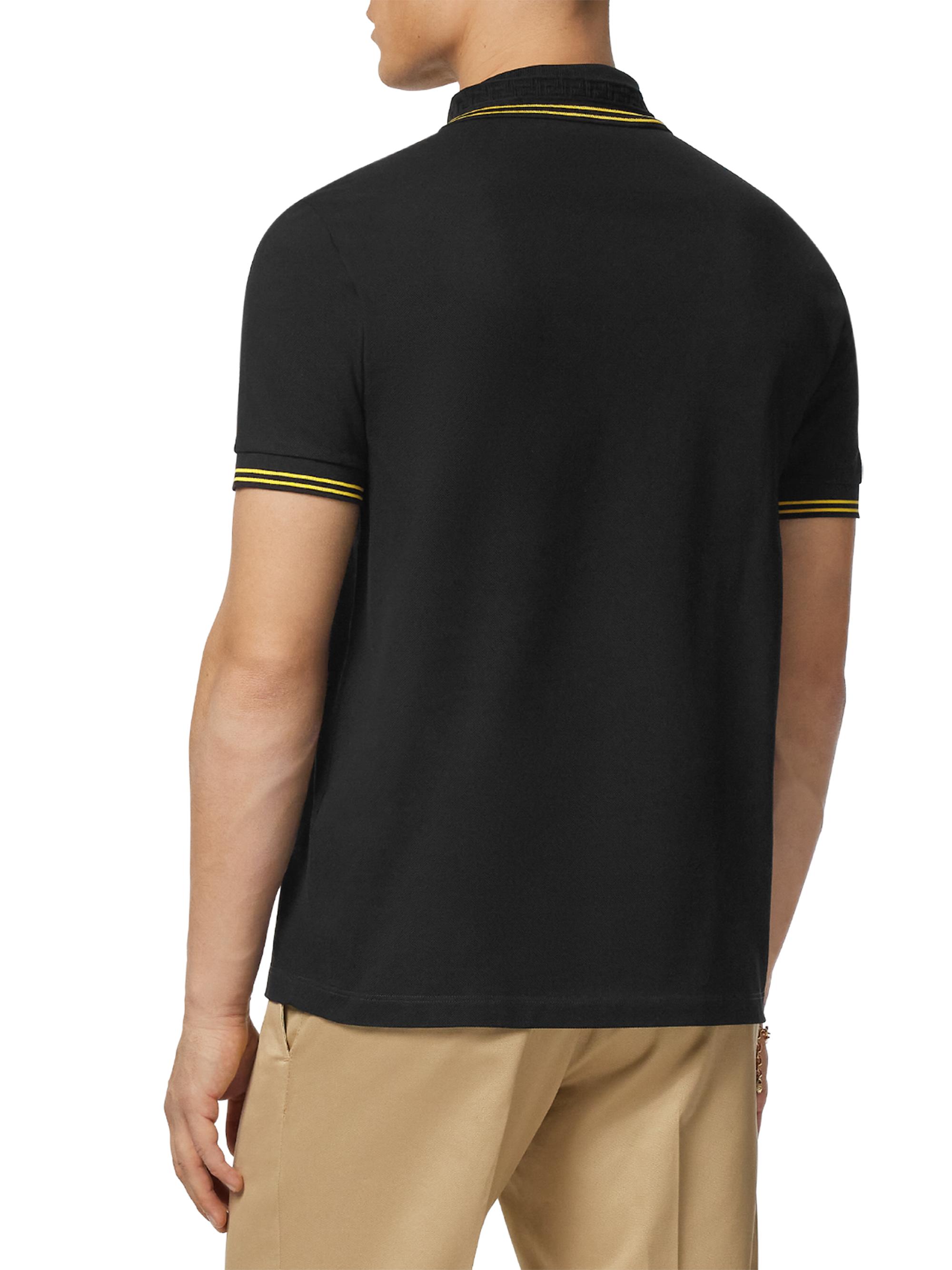 Versace Medusa Pop Piqué Polo | Saks Fifth Avenue