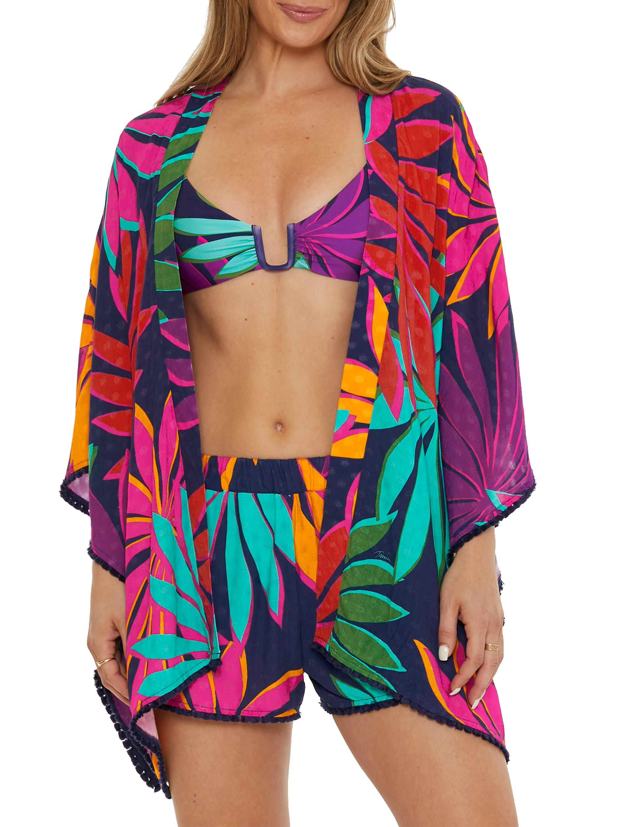 Trina Turk Women's Wailea Pocket Swim Shorts