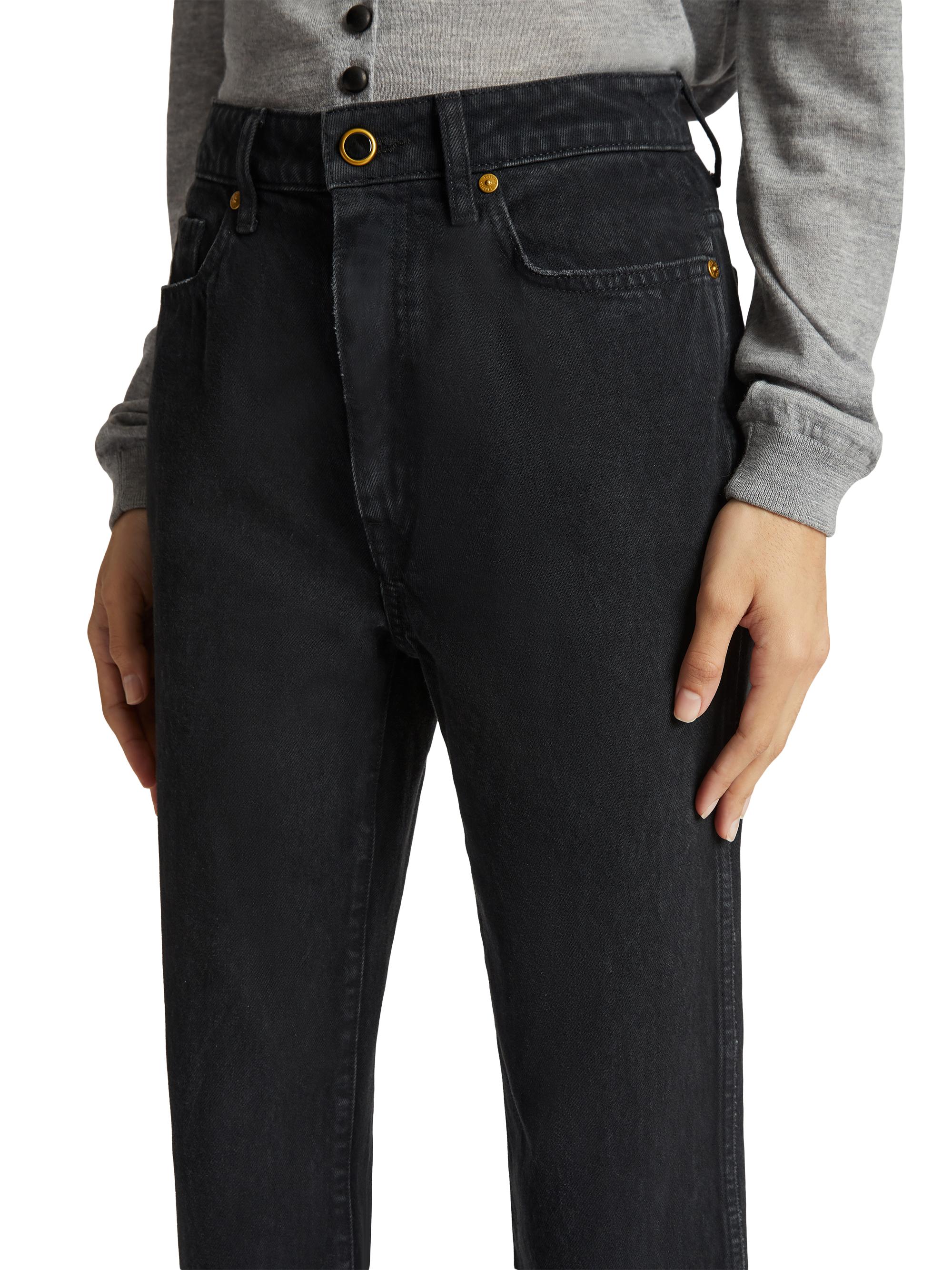 Abigail Mid-Rise Straight Jeans