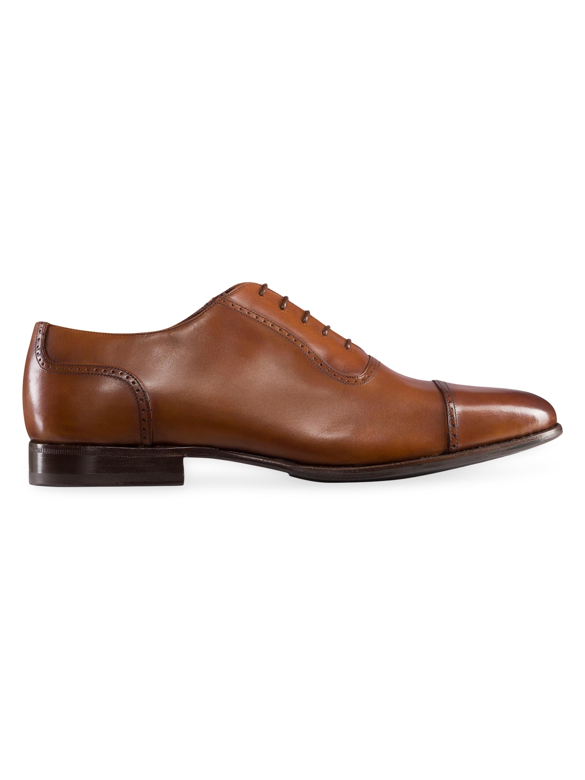 Stefano Ricci Men's Calfskin Leather Dress Shoes - Brown