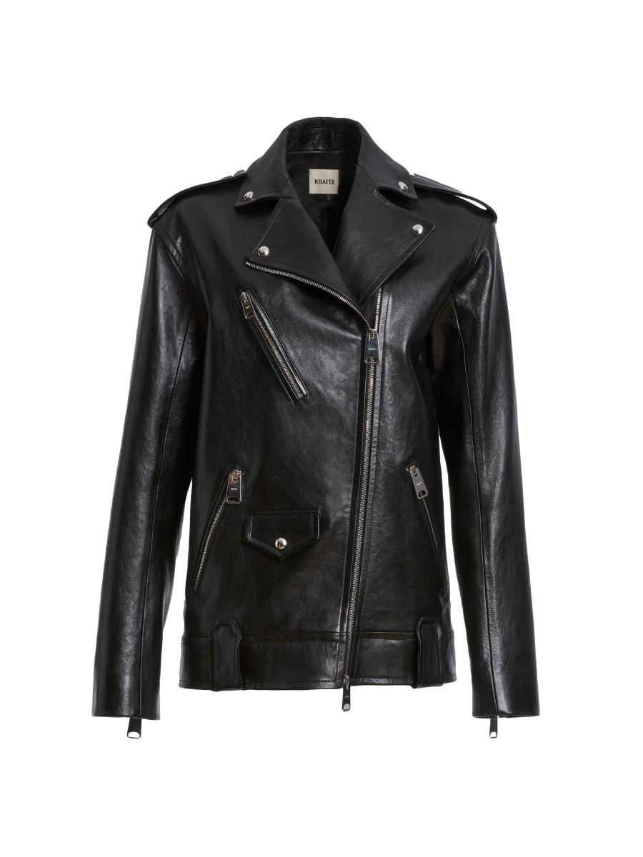 Khaite Hanson Leather Jacket | Saks Fifth Avenue
