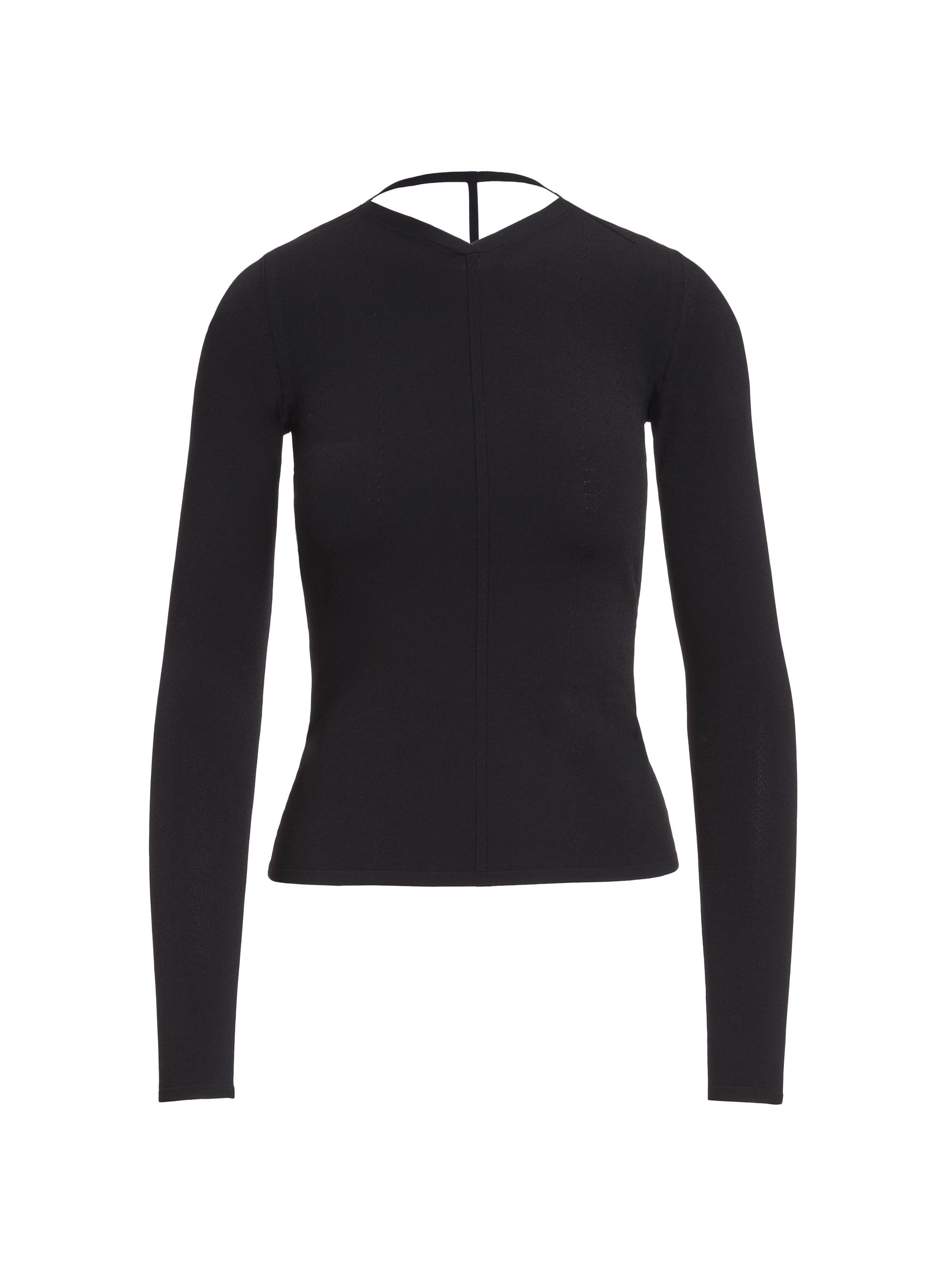 Khaite Women's Iskra T-Back Top - Black