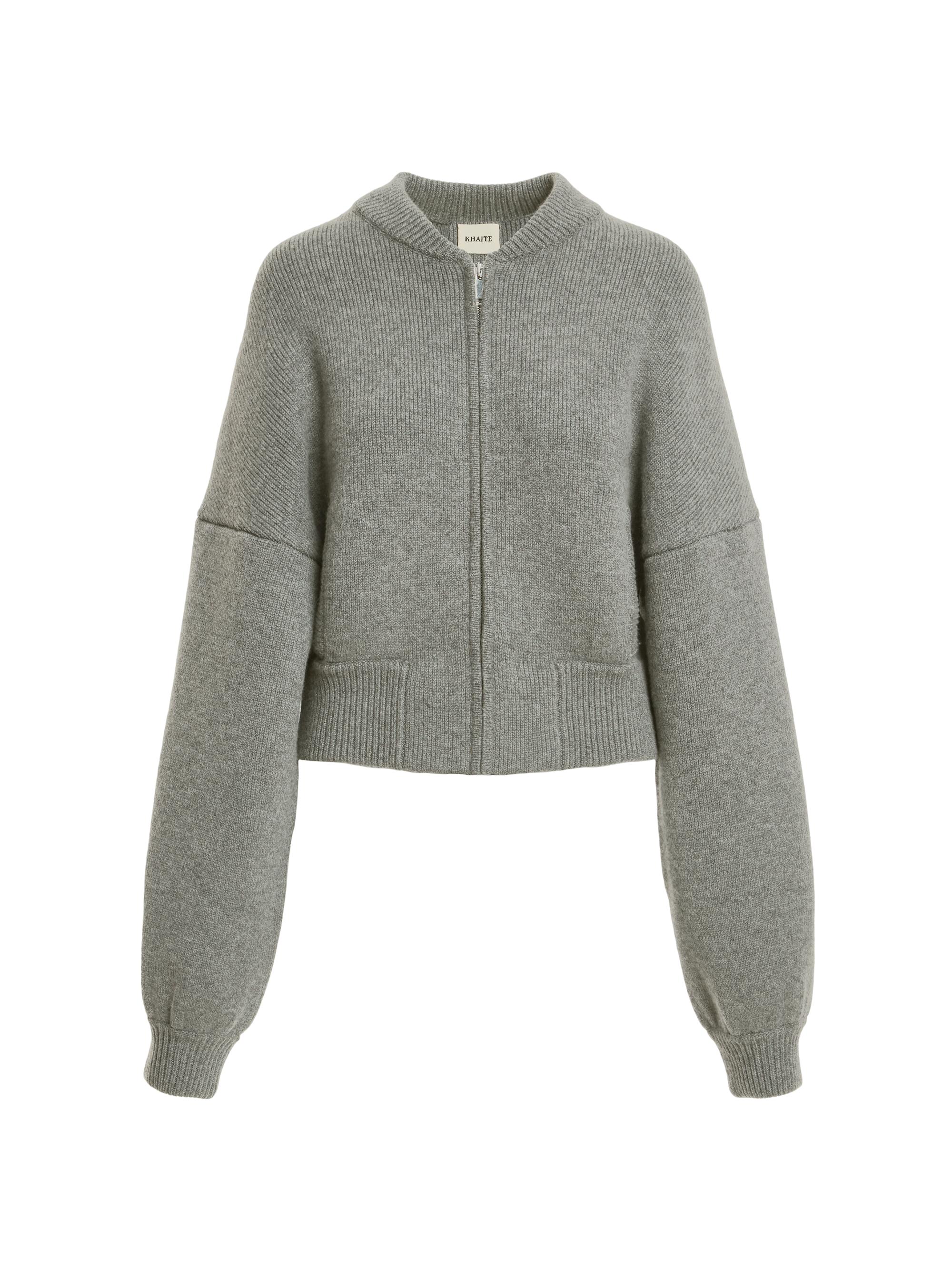 Khaite Rhea Cashmere Zip Jacket | Saks Fifth Avenue