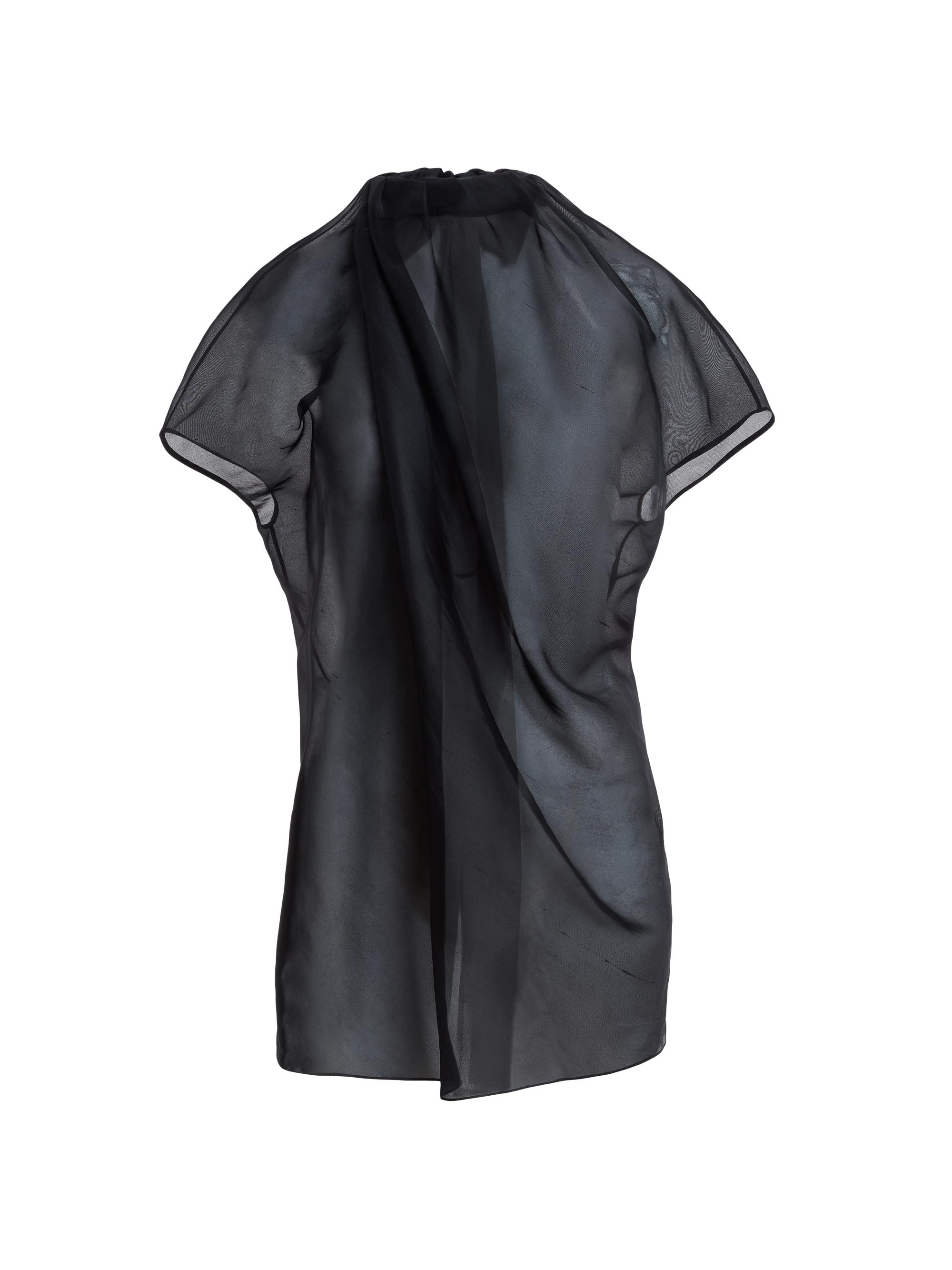 Khaite Kass Draped Silk Blouse | Saks Fifth Avenue