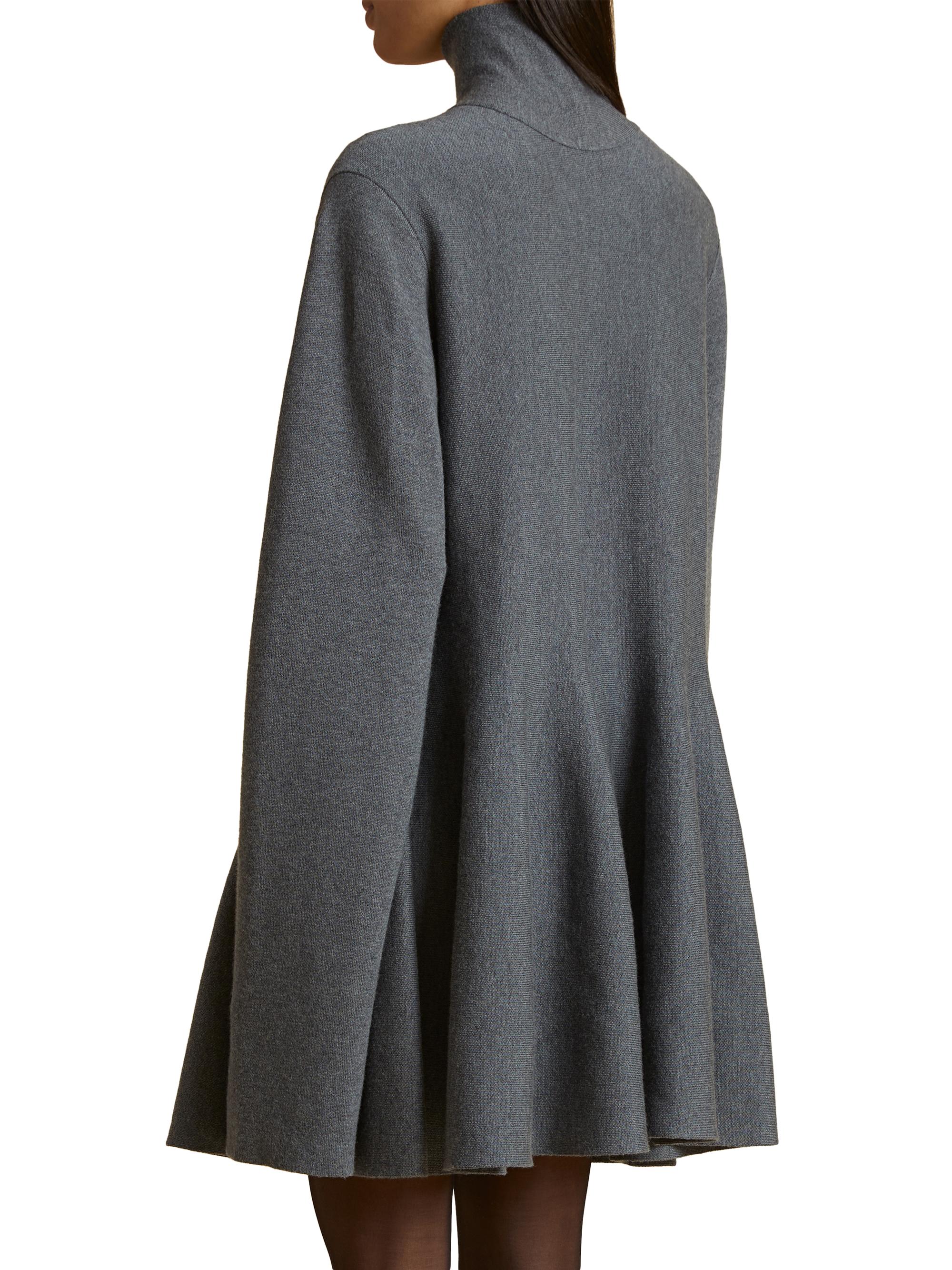 Clarice Wool-Blend Turtleneck Minidress