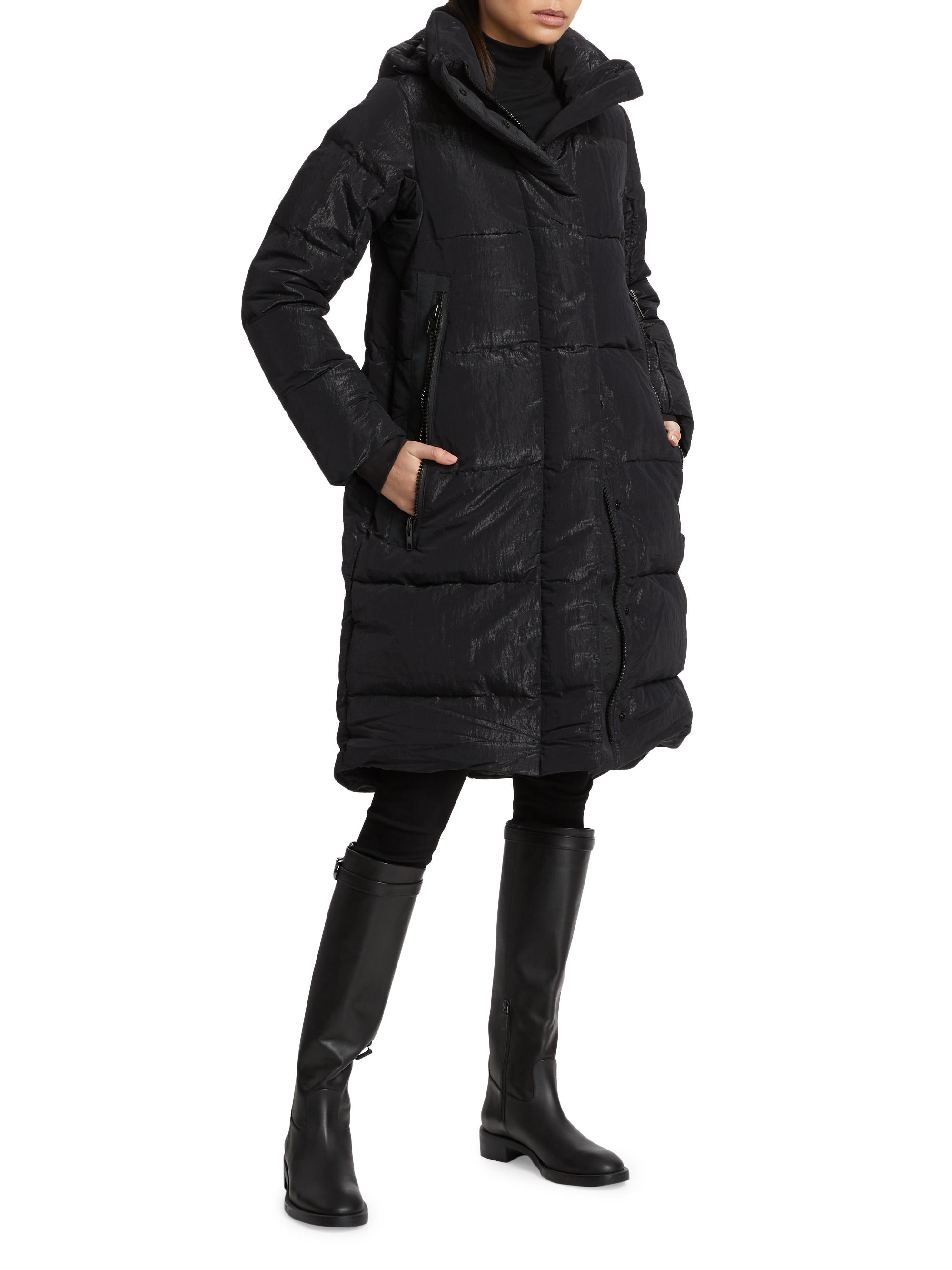Canada Goose Women's Byward Quilted Hooded Parka - Black