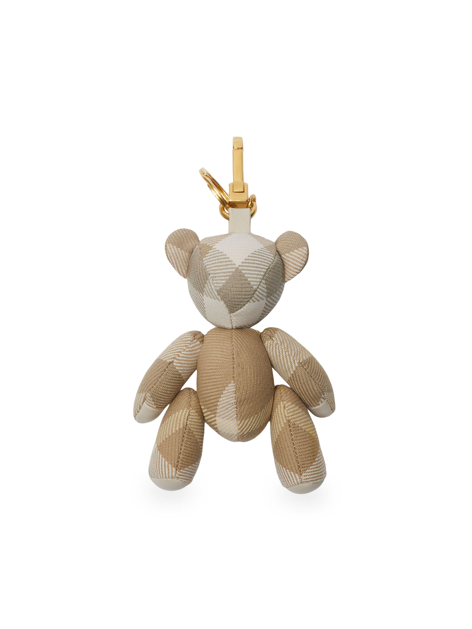 Burberry Thomas Bear Wool-Blend Charm Keychain Saks Fifth Avenue