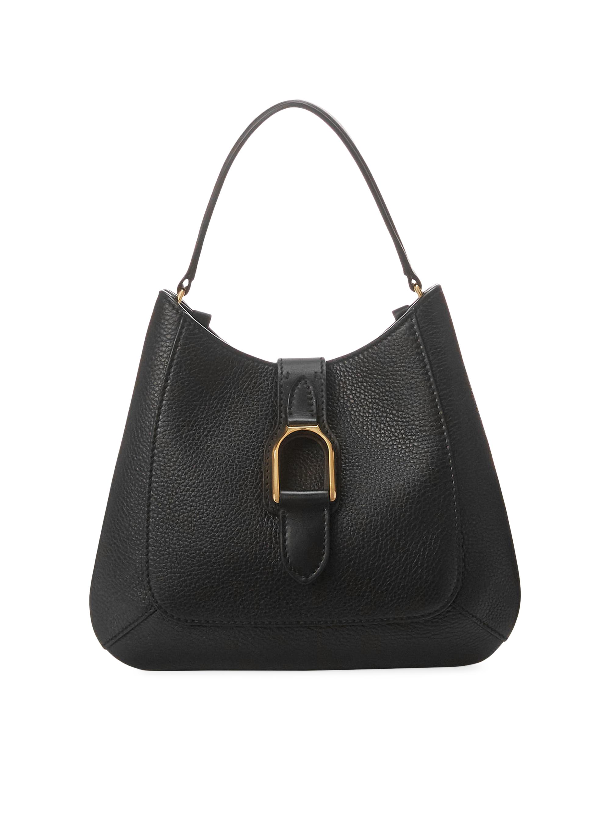 Ralph Lauren Collection Women's Welington Calfskin Mini Shoulder Bag - Black