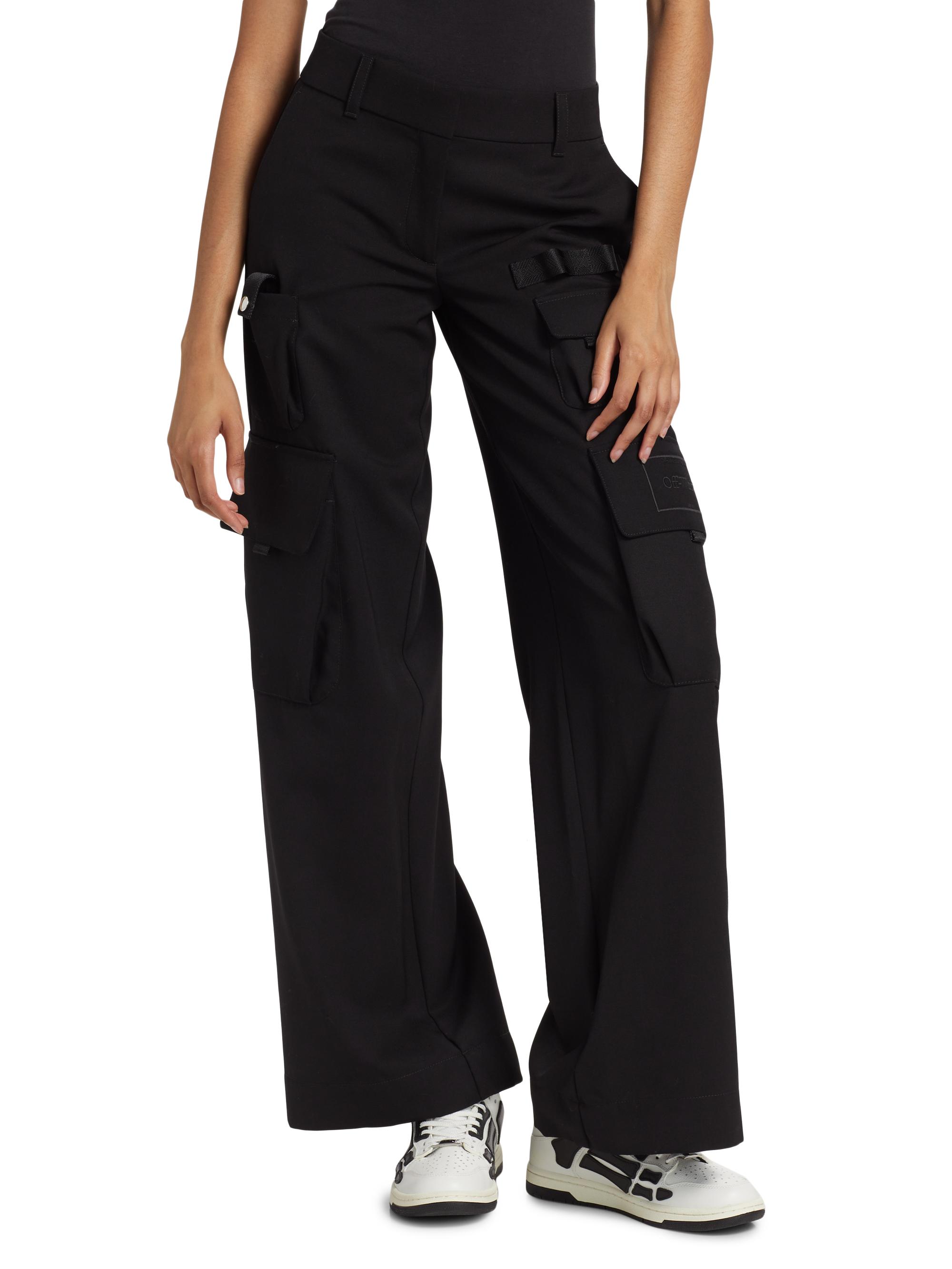 Off-White Toybox Wool Gabardine Cargo Pants | Saks Fifth Avenue