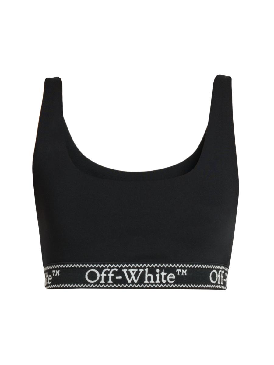 【Off White】送料/関税込 LOGO SPORTS BRATOP Off-White Logo Hem Sports Bra | Saks Fifth Avenue