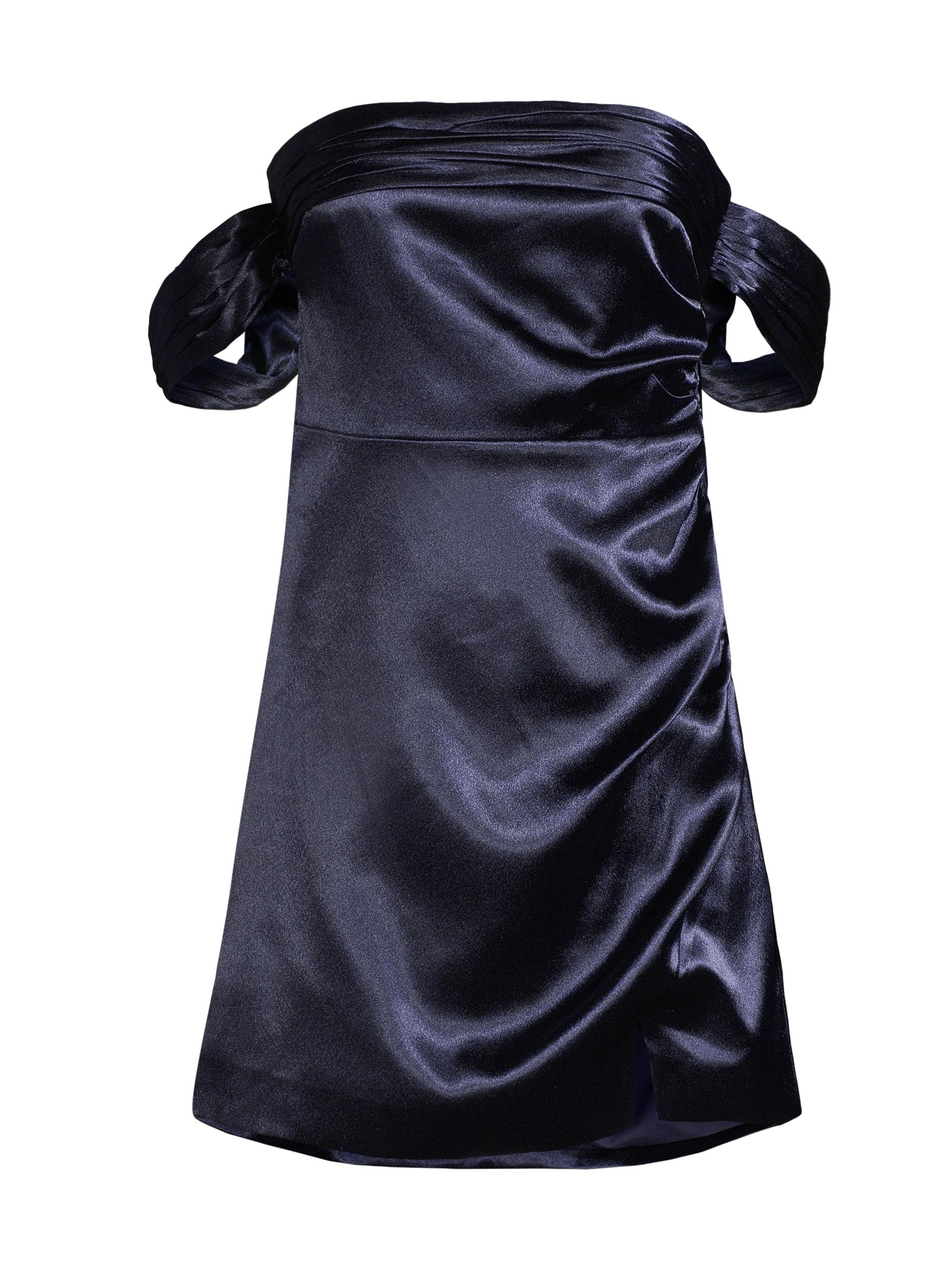Likely Women's Paz Strapless Satin Minidress - Navy