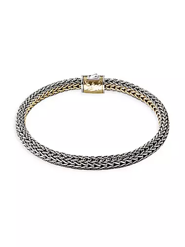 Silver links chain bracelet for men,men's bracelet, flat chain, groomsmen  gift, gift for him, mens jewelry, gift for boyfriend, silver