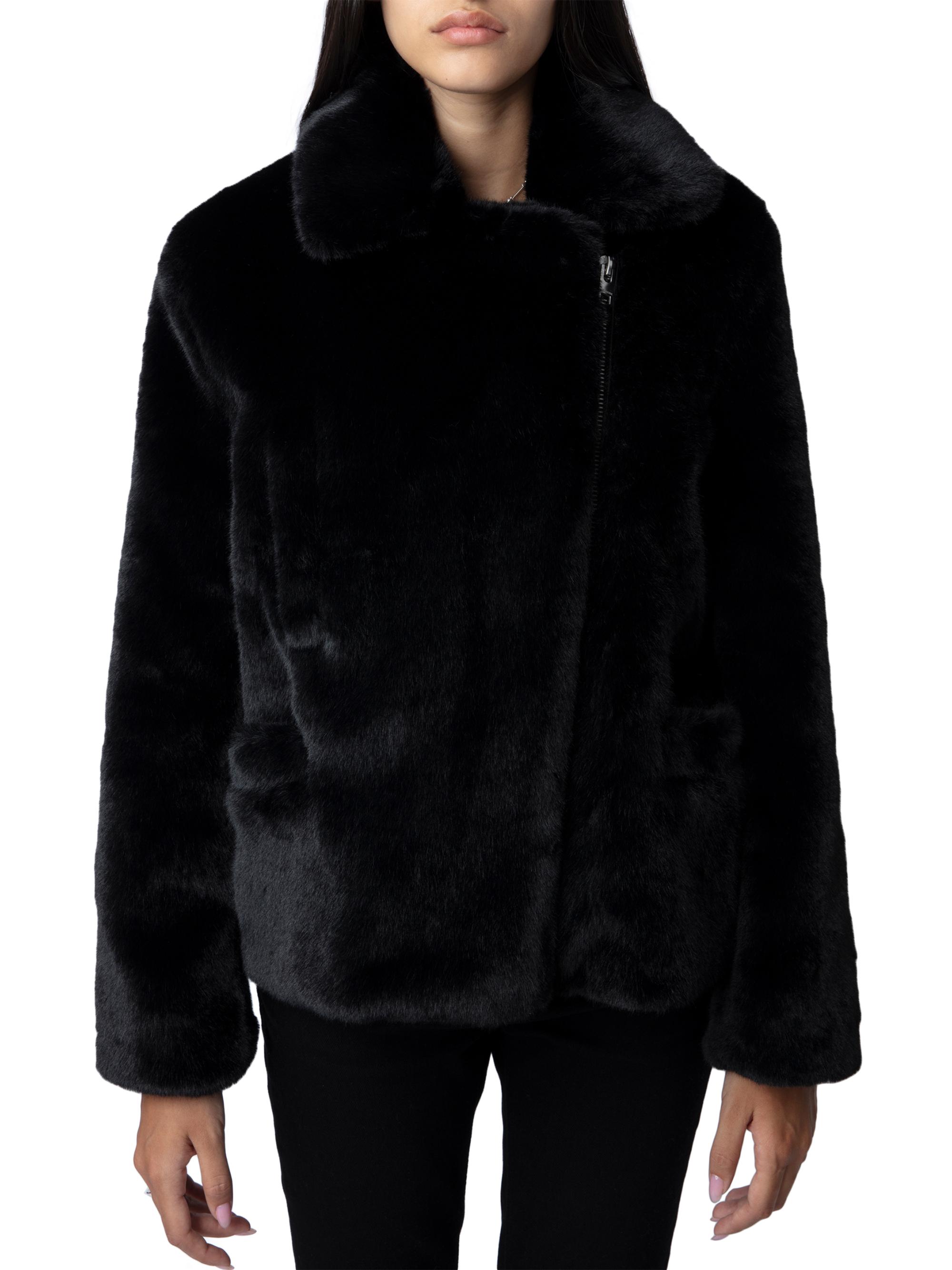 Zadig & Voltaire Freeze Faux Fur Jacket | Saks Fifth Avenue