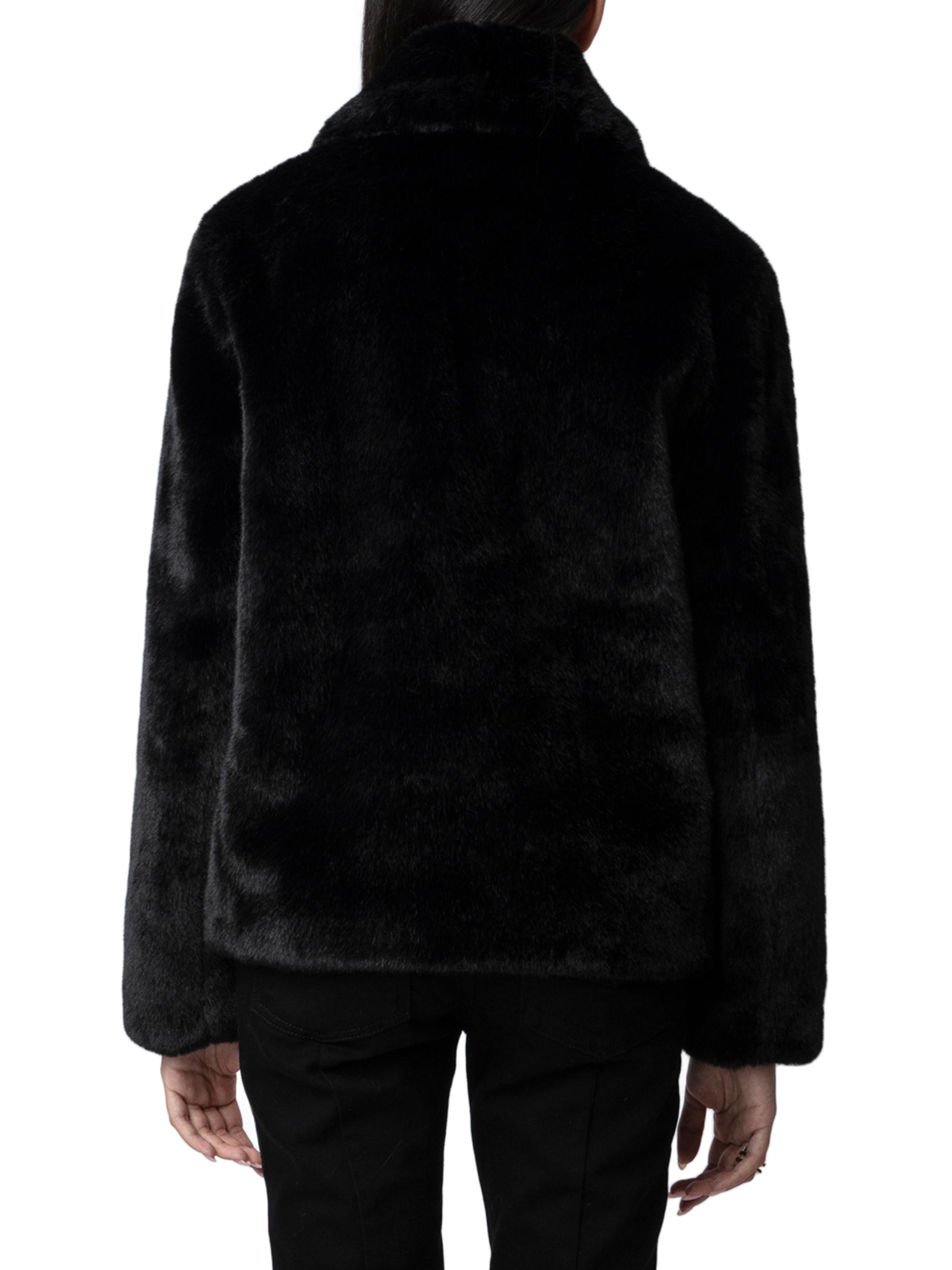 Zadig & Voltaire Freeze Faux Fur Jacket | Saks Fifth Avenue