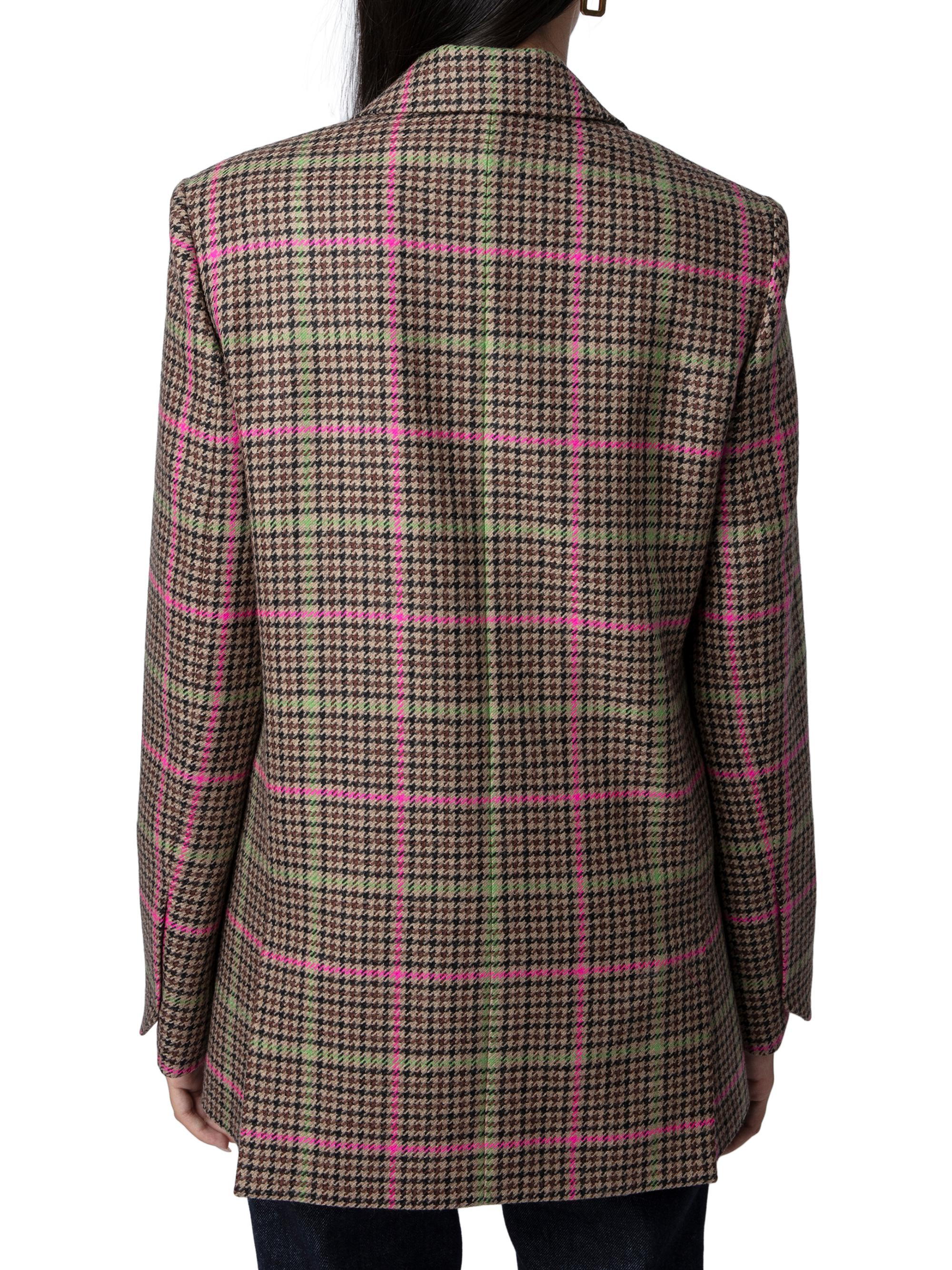 Zadig & Voltaire Vow Wool Houndstooth Blazer | Saks Fifth Avenue