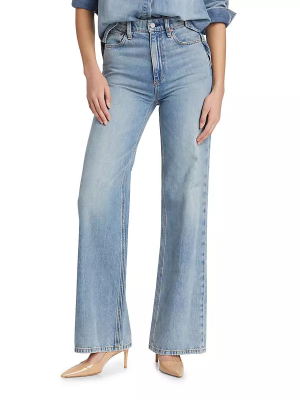Weezy Mid-Rise Straight Jeans