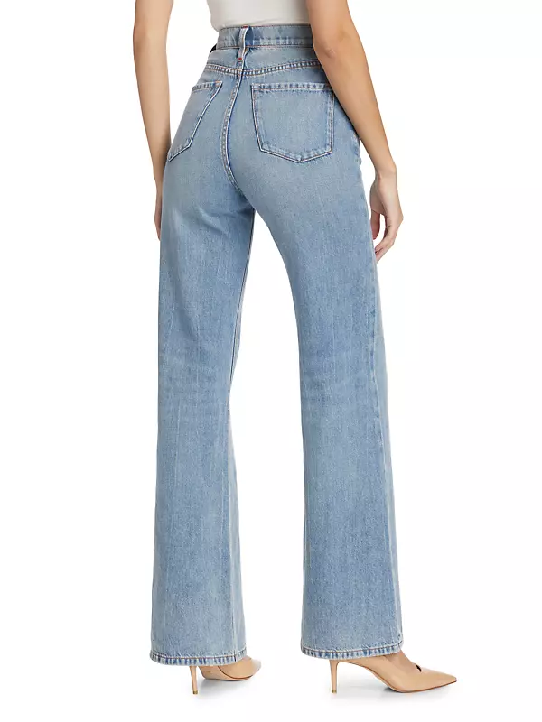 Weezy Mid-Rise Straight Jeans