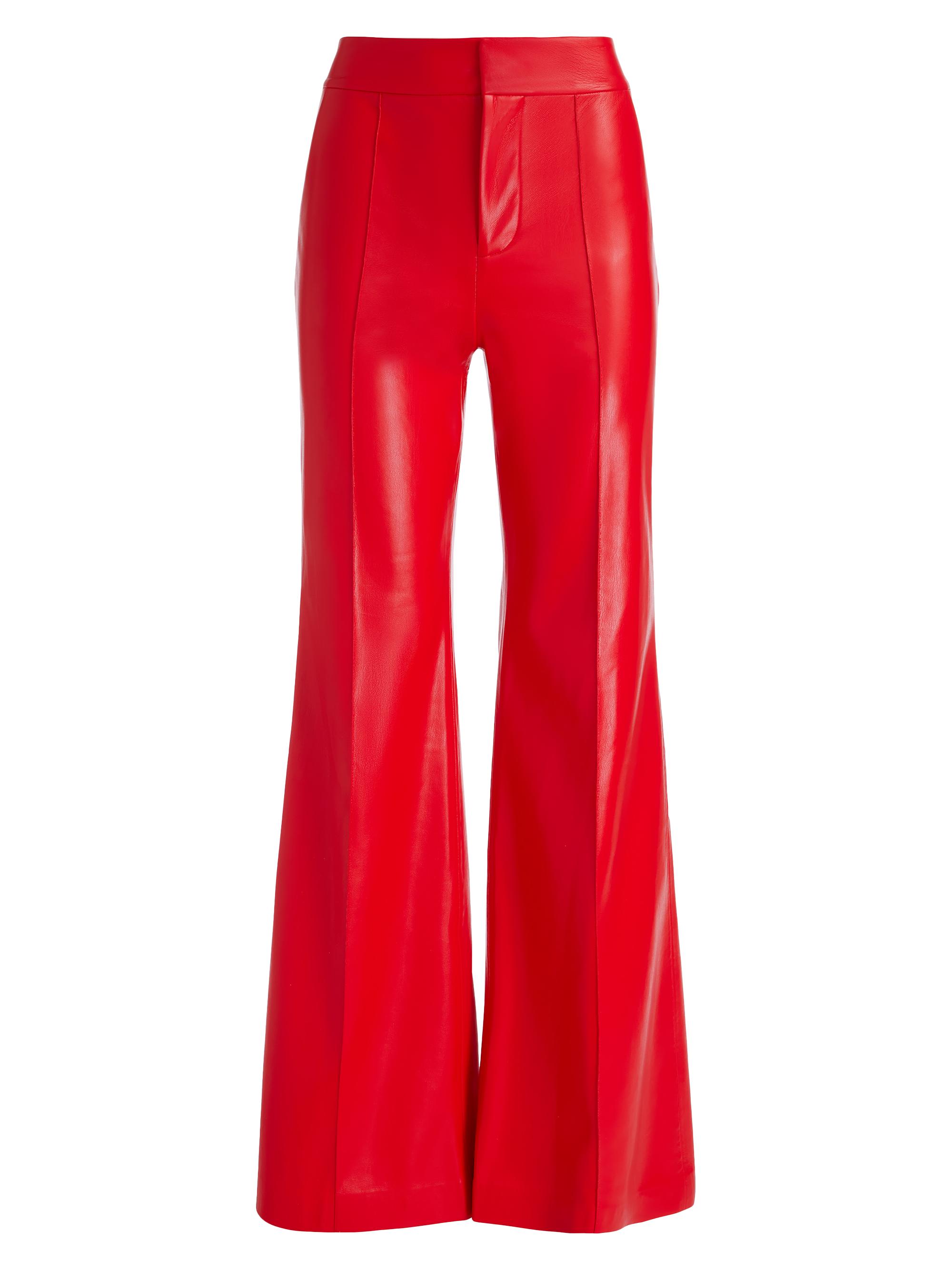 Alice + Olivia Dylan High-Waisted Wide-Leg Pants | Saks