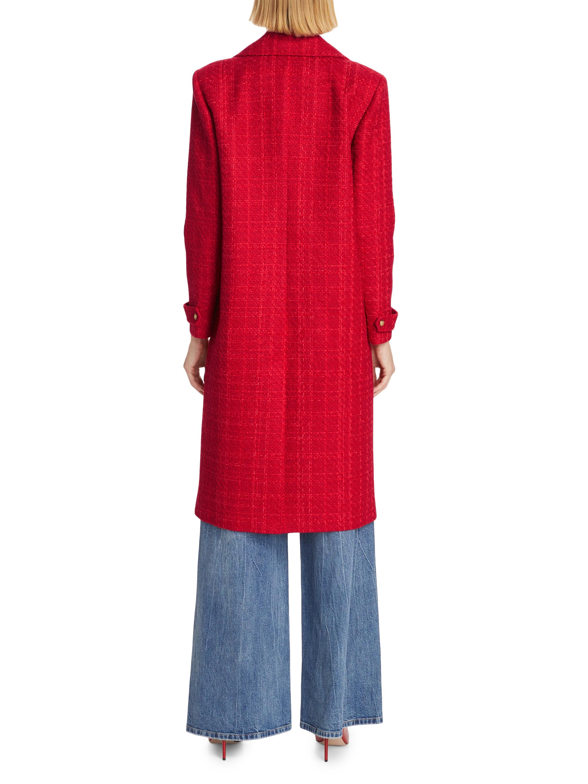 Alice + Olivia Nicholas Plaid Double-Breasted Coat | Saks Fifth Avenue