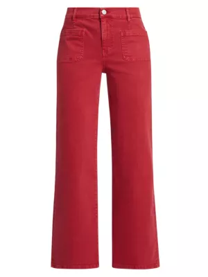 Frame Women's Le Slim Palazzo Jeans - Lantern
