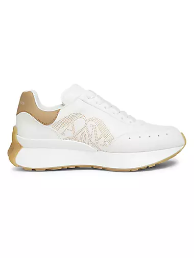 Sprint Runner Leather Low-Top Sneakers
