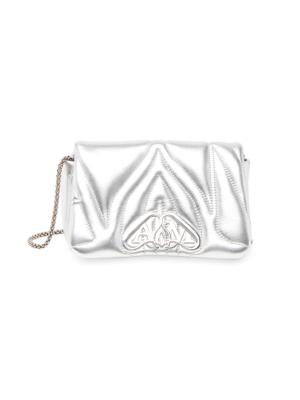 Alexander McQueen small The Seal shoulder bag - Grey