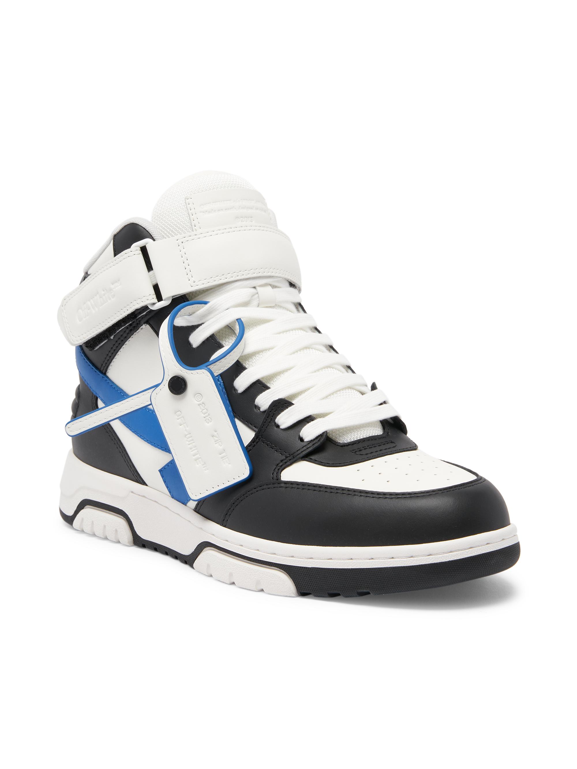 Off-White Out Of Office Leather Mid-Top Sneakers | Saks Fifth Avenue