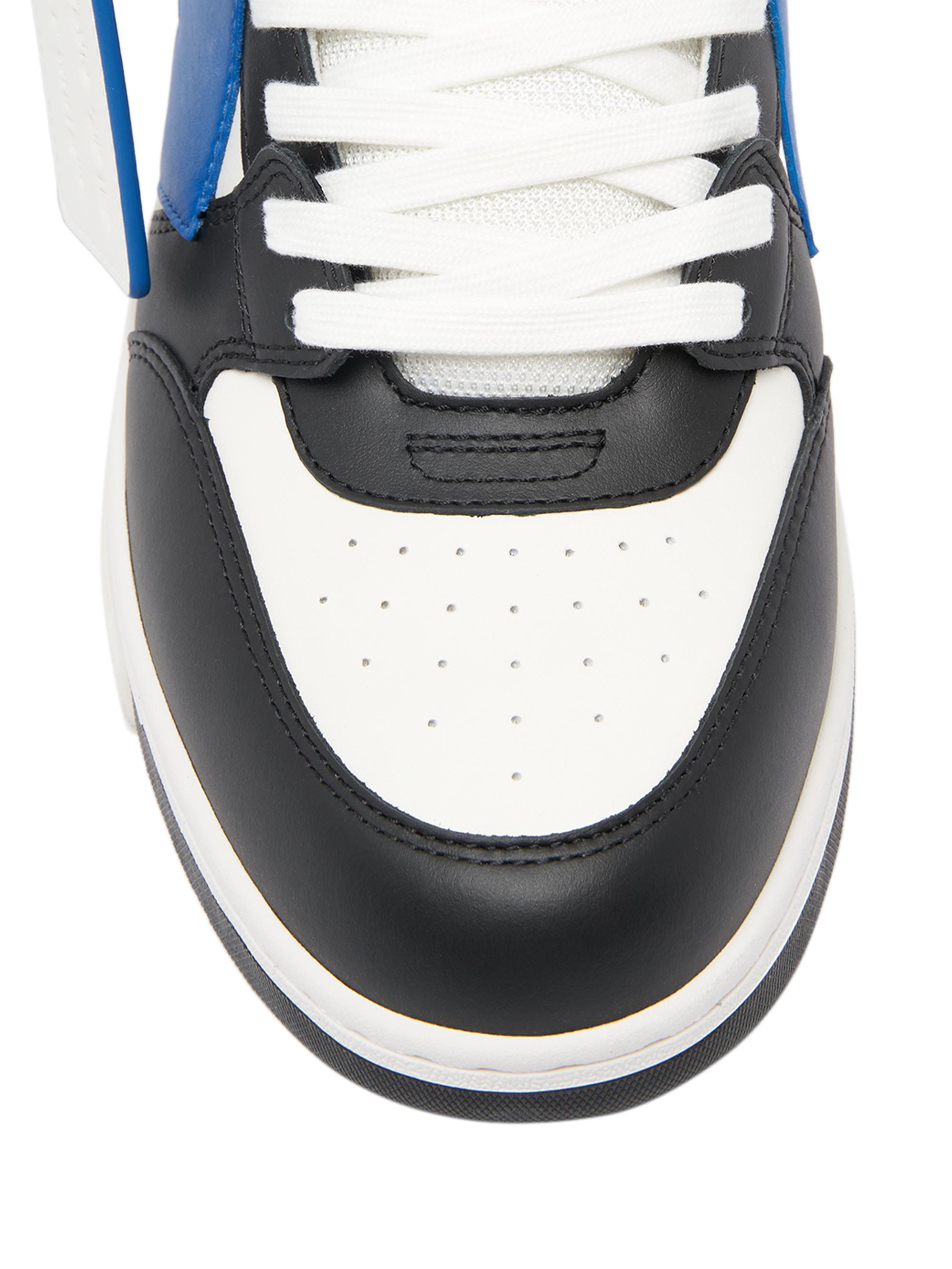 Off-White Out Of Office Leather Mid-Top Sneakers | Saks Fifth Avenue