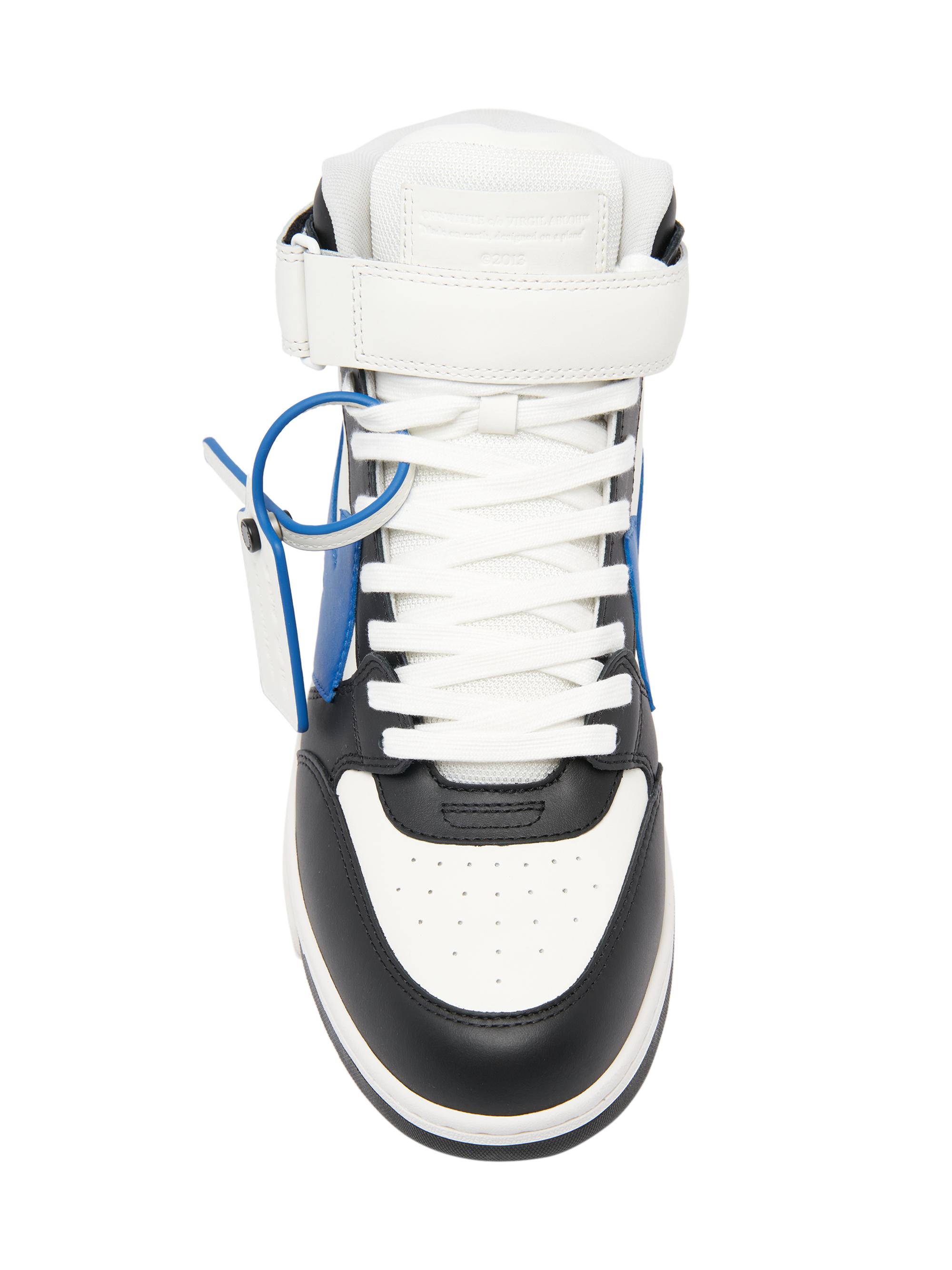 Off-White Out Of Office Leather Mid-Top Sneakers | Saks Fifth Avenue