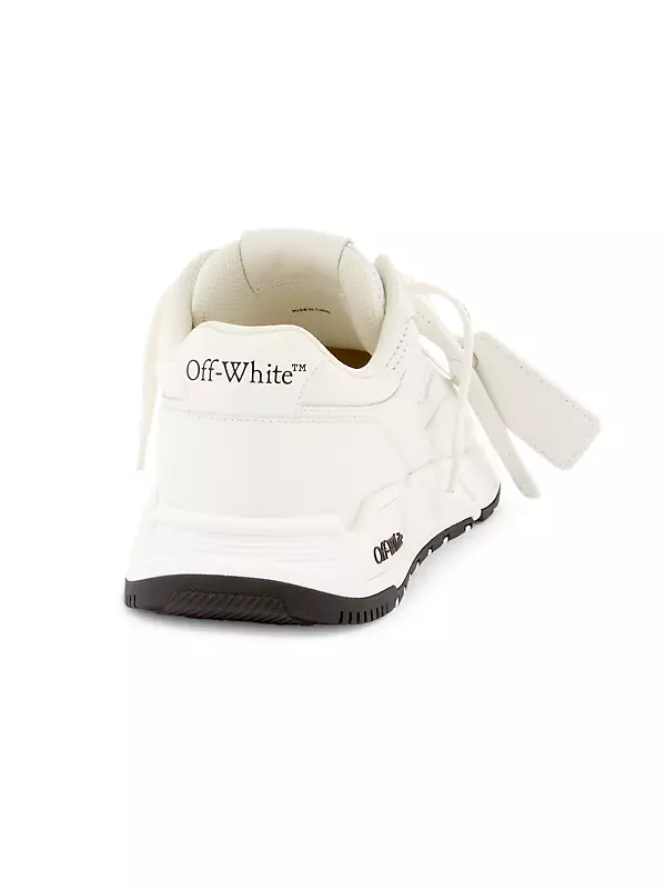 Shop Off-White Kick Off Leather Sneakers | Saks Fifth Avenue