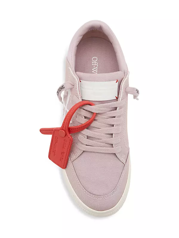 Shop Off-White New Low Vulcanized Canvas Low-Top Sneakers | Saks 