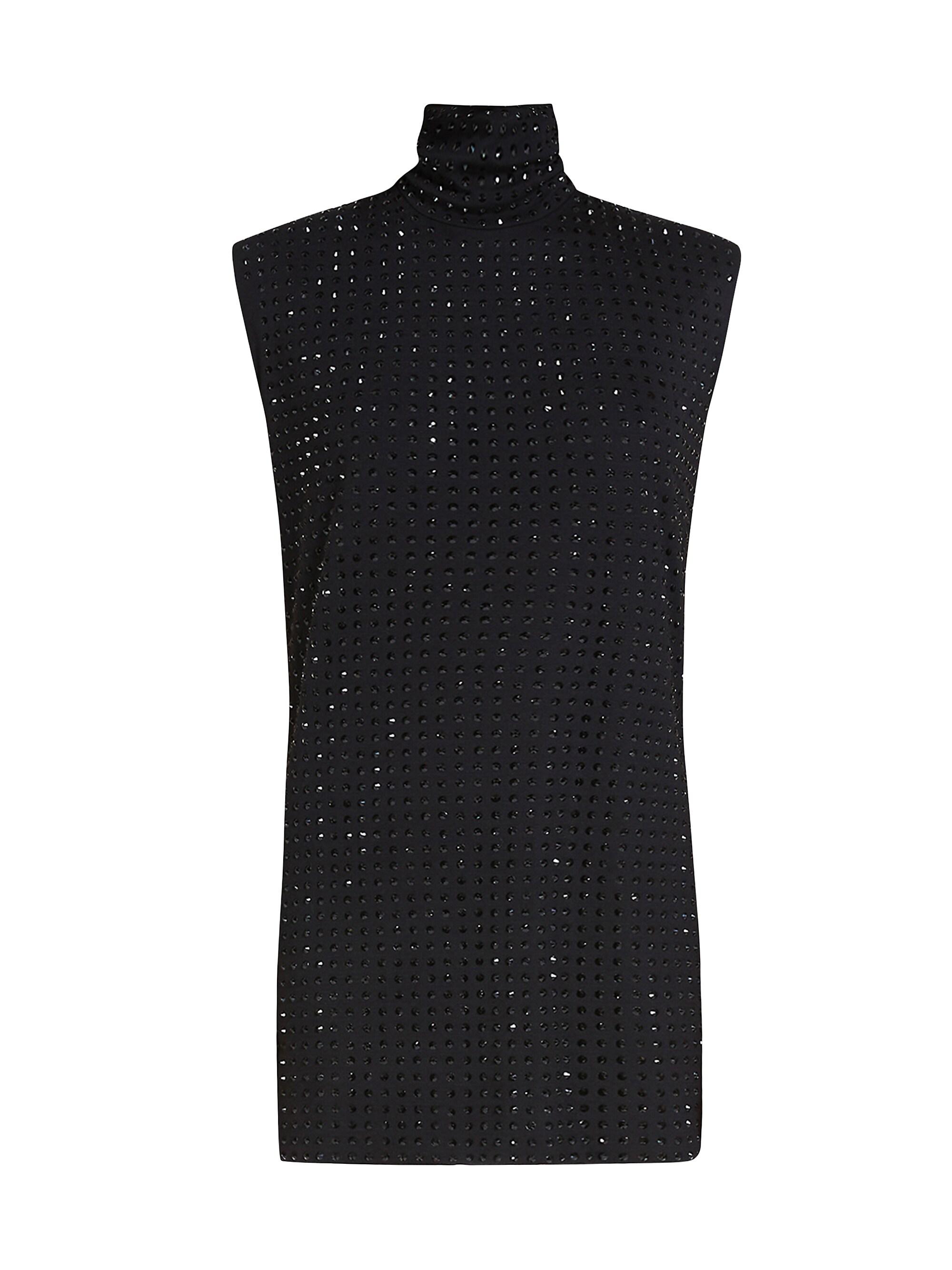 Sportmax Women's Studded Sleeveless Minidress - Black
