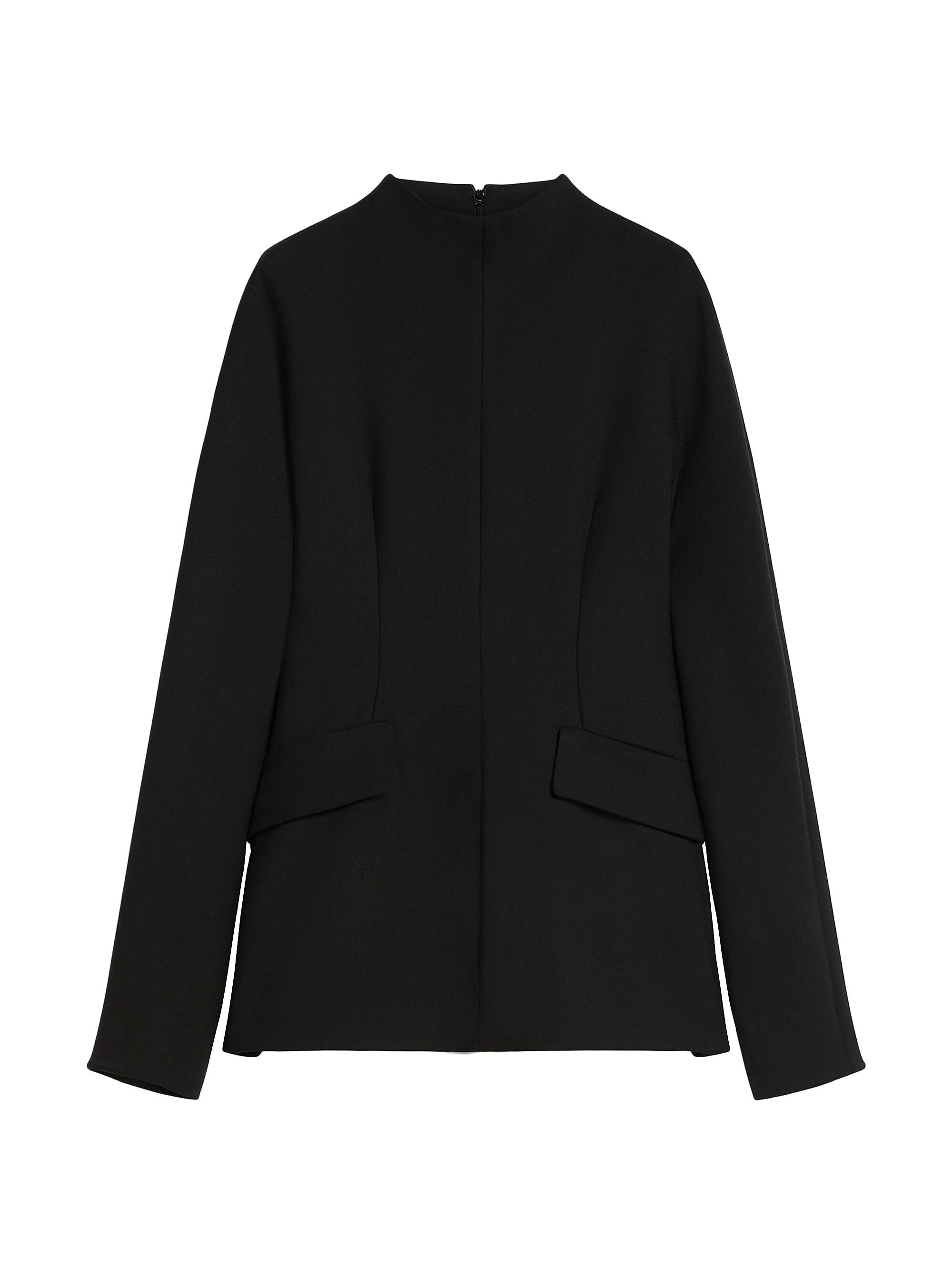 Sportmax Women's Wool-Blend Gabardine Tunic - Black