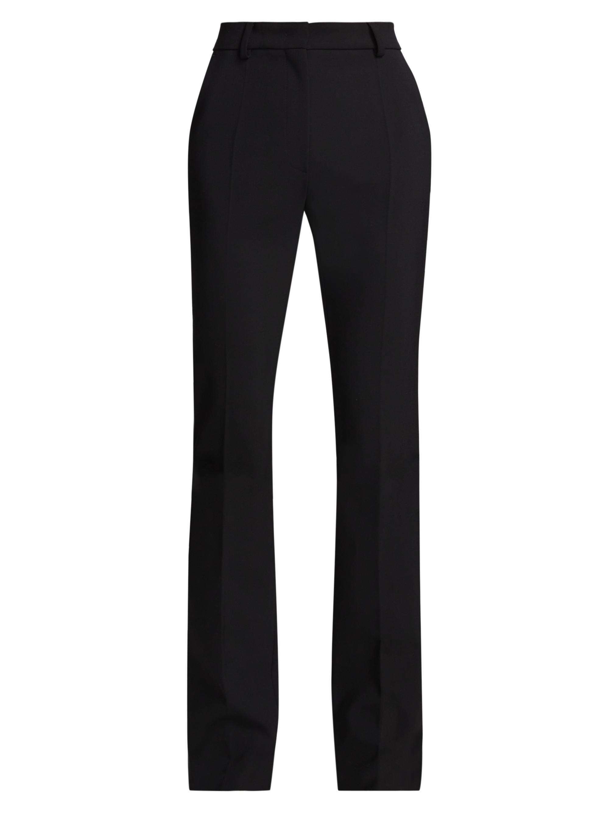 Sportmax Women's Wool-Blend Slim Pants - Black