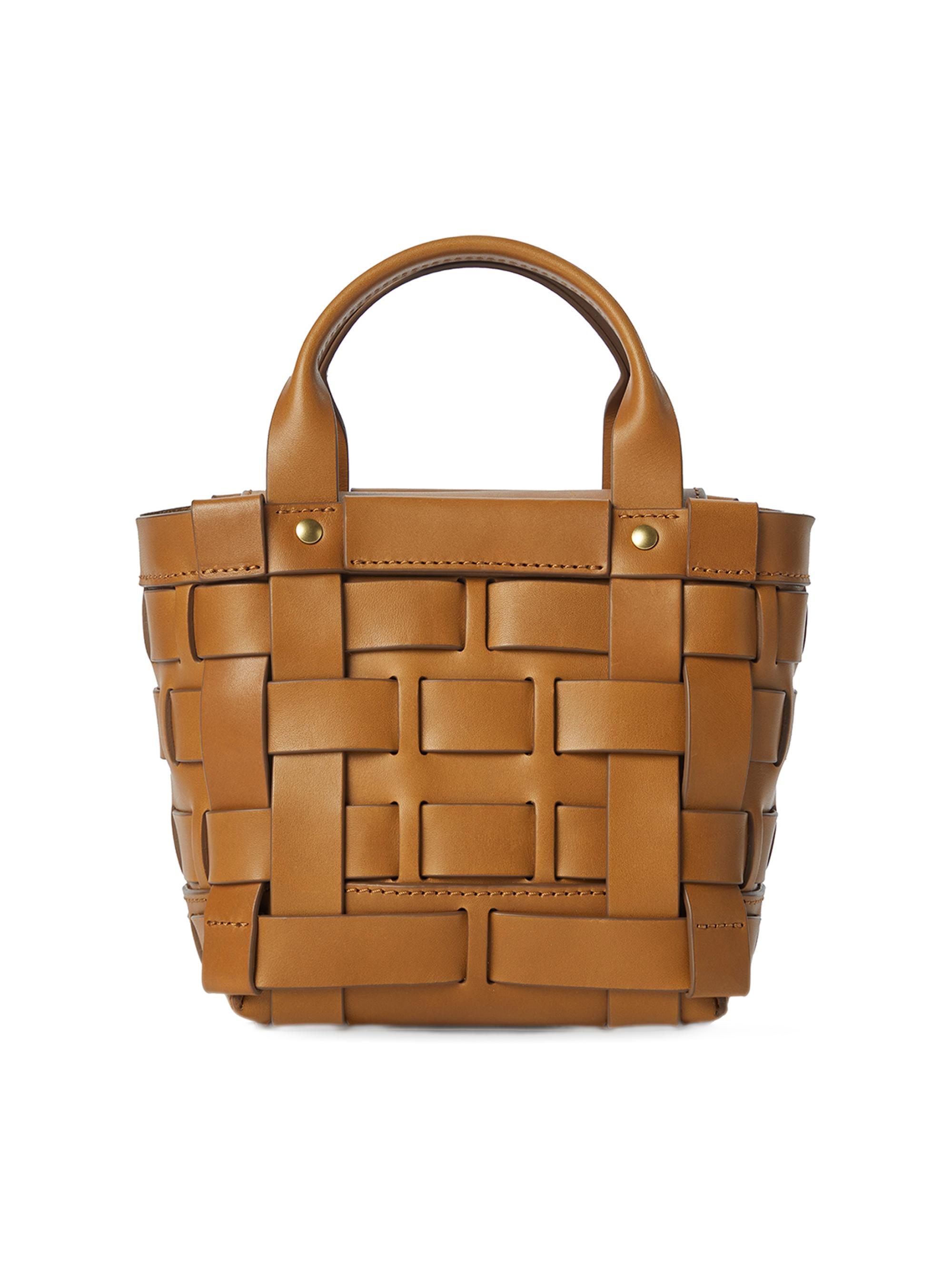 Shinola Bixby Mini Vachetta Leather Basket Bag | Saks Fifth Avenue