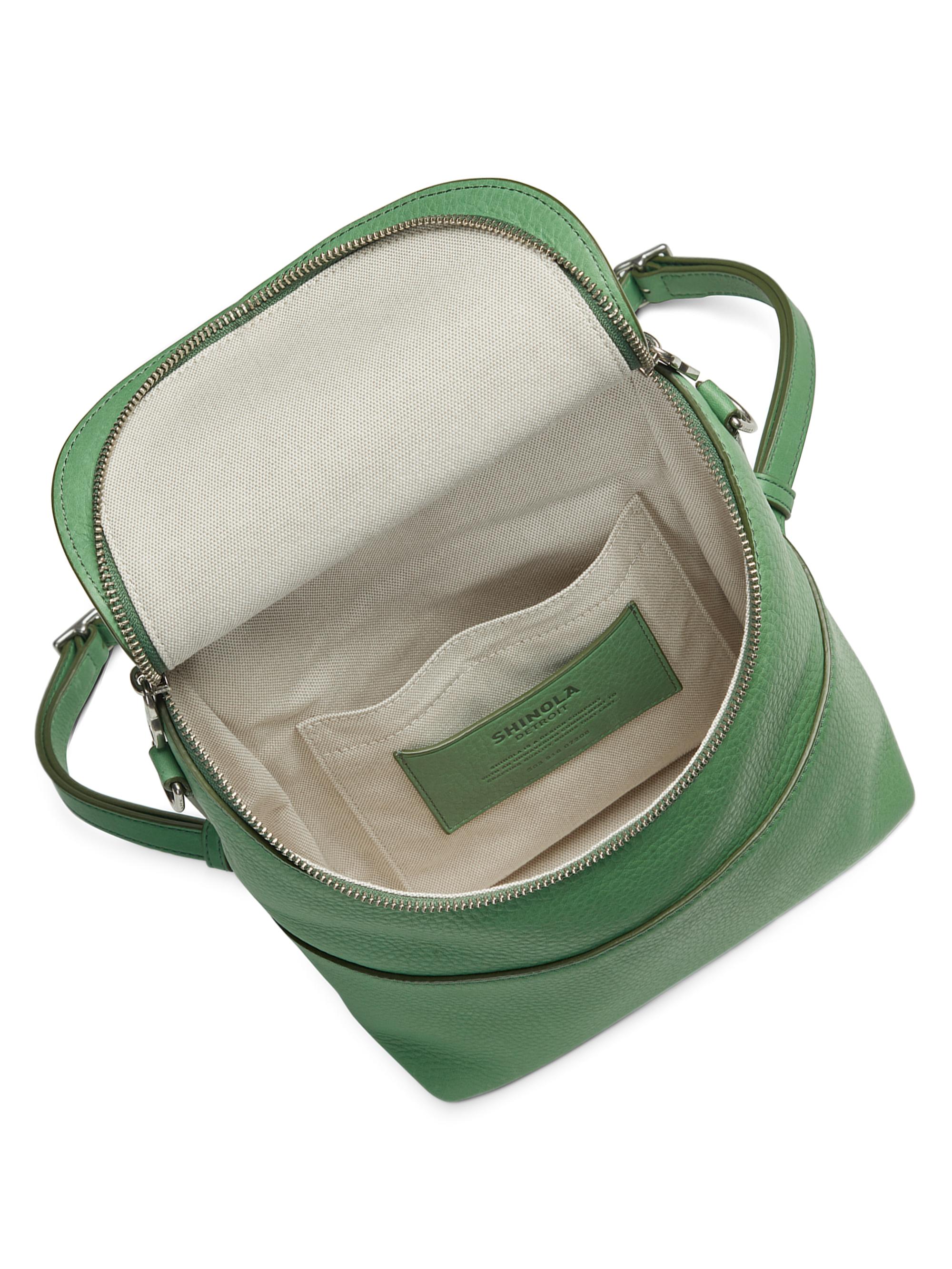 Shinola Mini Pocket Leather Backpack | Saks Fifth Avenue