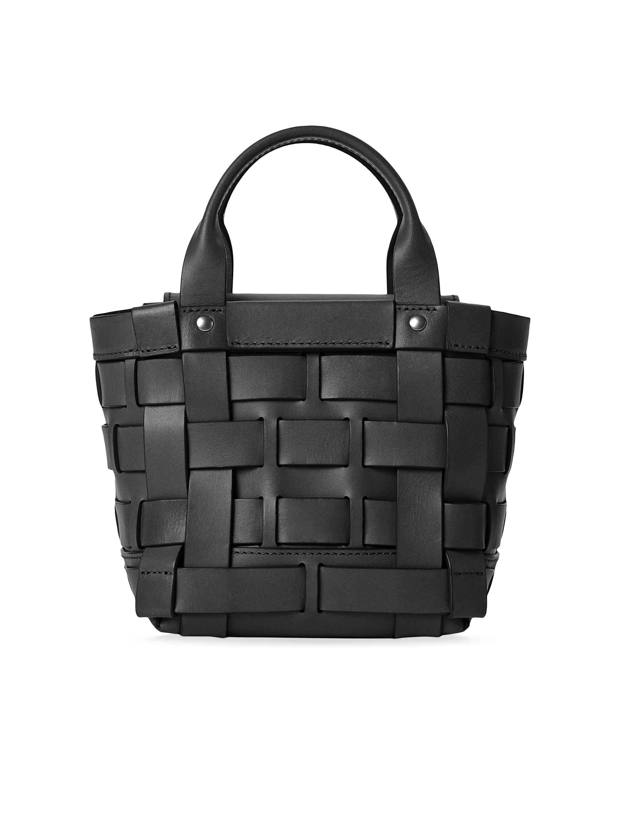 Shinola Bixby Mini Vachetta Leather Basket Bag | Saks Fifth Avenue