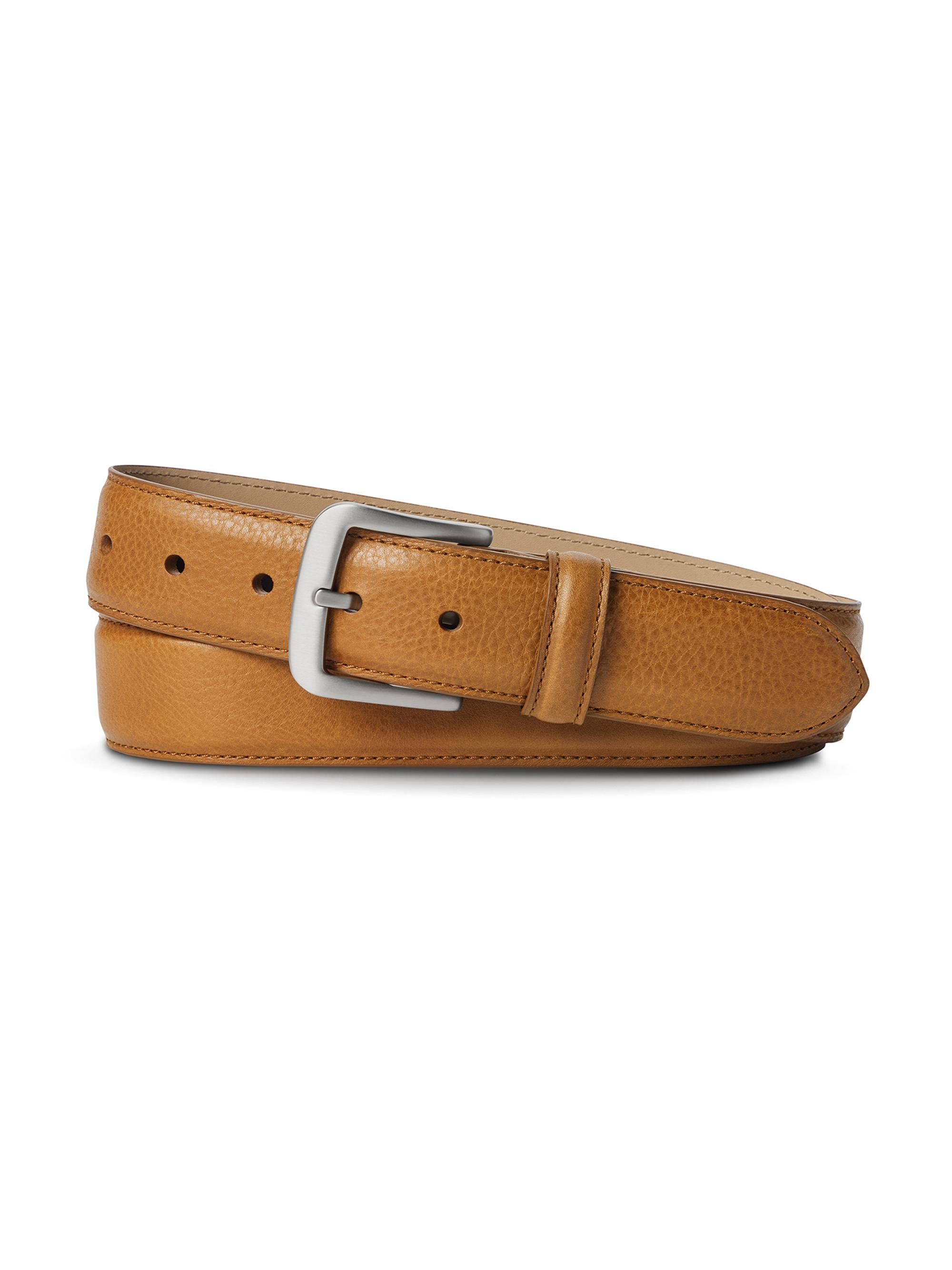 Shinola Men's Canfield Leather Belt - Bourbon