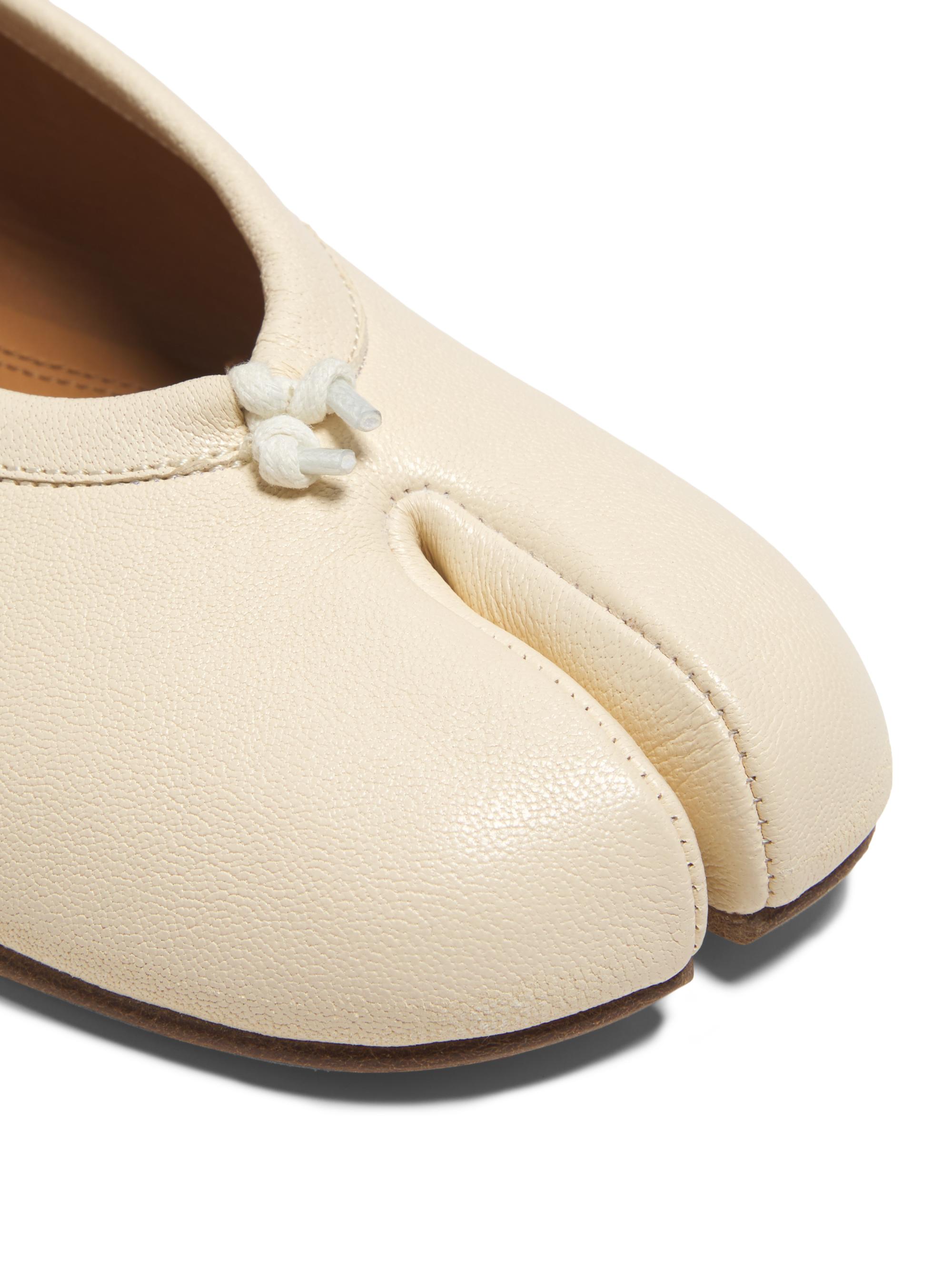Maison Margiela Tabi Leather Ballerina Flats | Saks Fifth Avenue
