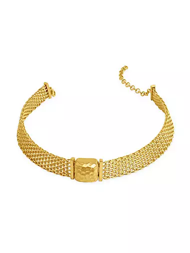 Nomad 22K-Gold-Plated Chain Choker