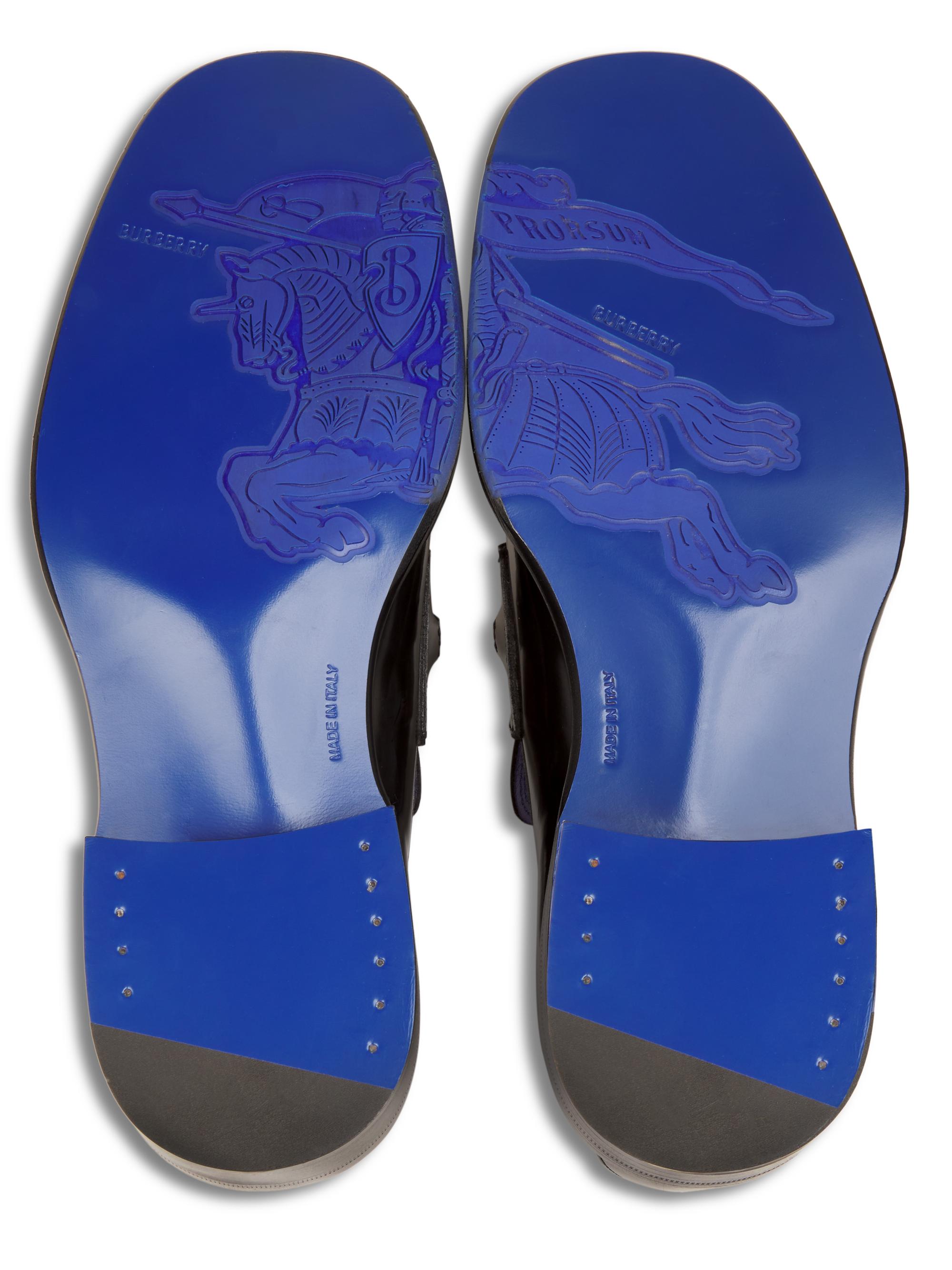 Burberry Barbed Leather Loafers | Saks Fifth Avenue