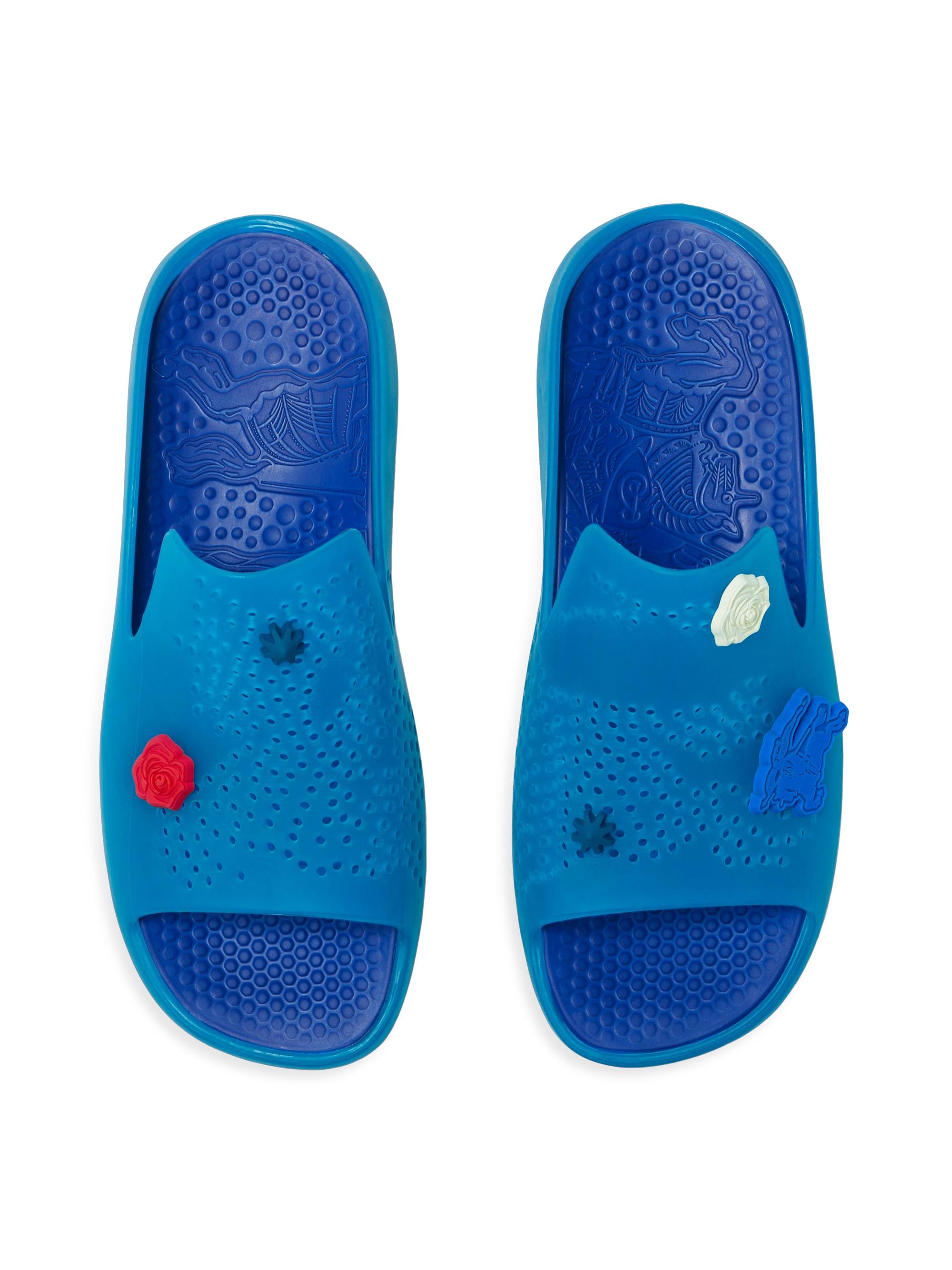 Burberry Stingray Charm Rubber Slides | Saks Fifth Avenue display picture 1