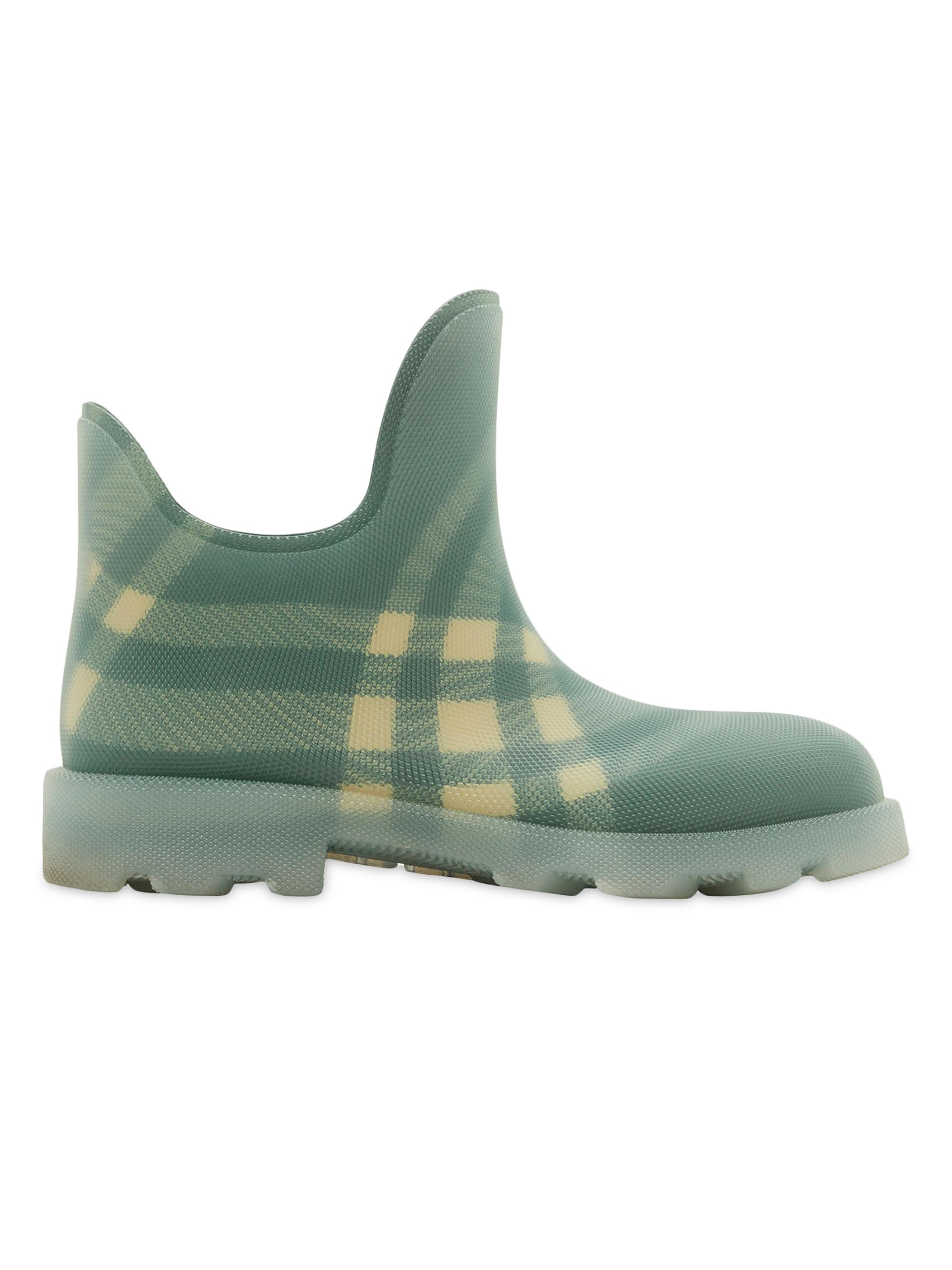 Burberry Marsh Check Rain Boots | Saks Fifth Avenue
