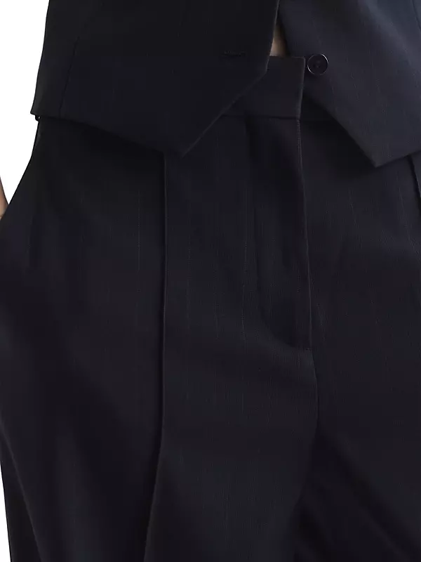 Badgley Mischka Women's Viscose/Polyester Blend Black Dress Pants Size 16.  New!