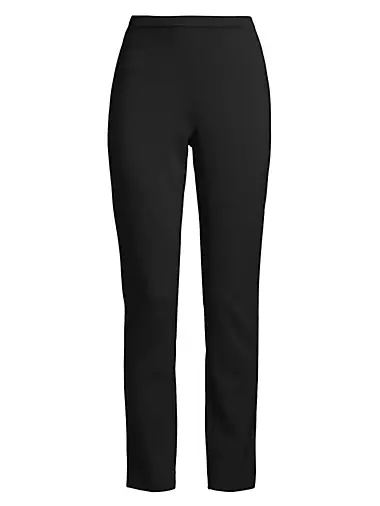 Ponte Tapered Ankle Pants