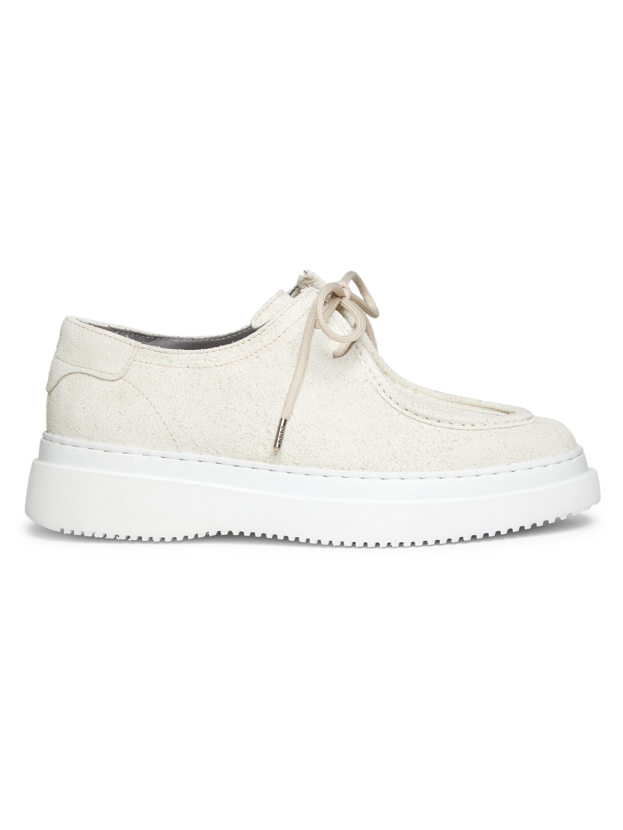 Pollini Men's Suede Dress Shoes - Panna