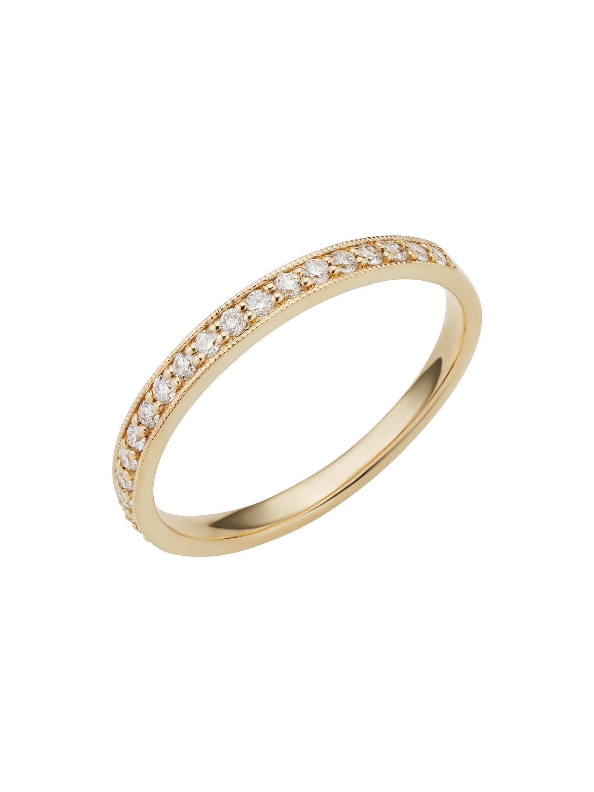 Oradina Women's 14K Yellow Gold The Regal Diamond Band - Yellow Gold