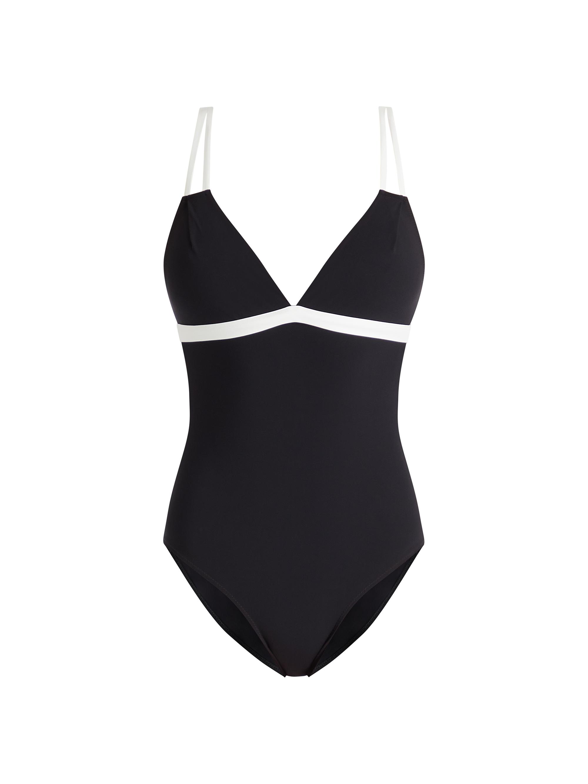 Valimare Women's Aruba Colorblocked One-Piece Swimsuit - Black