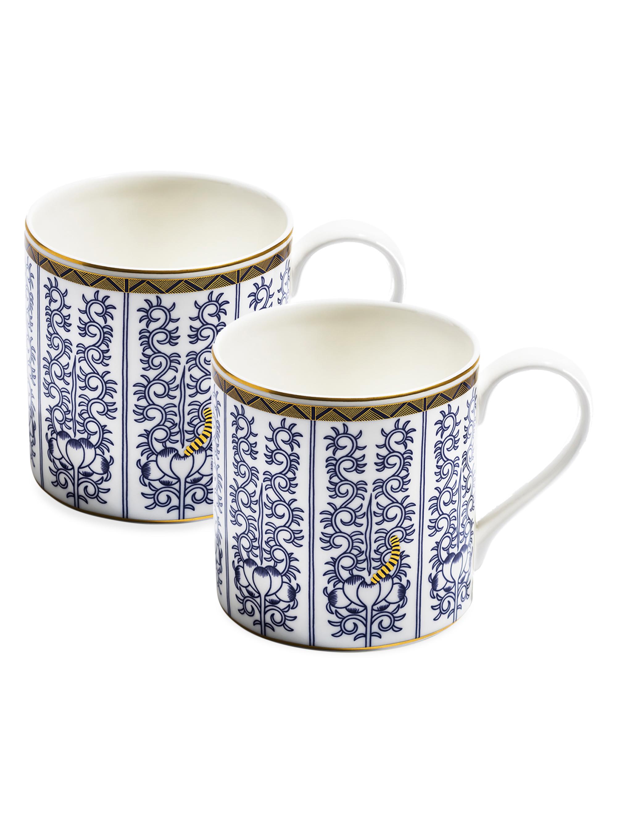 Richard Brendon The V & A Series Georgian Lilies 2-Piece Large Mug Set